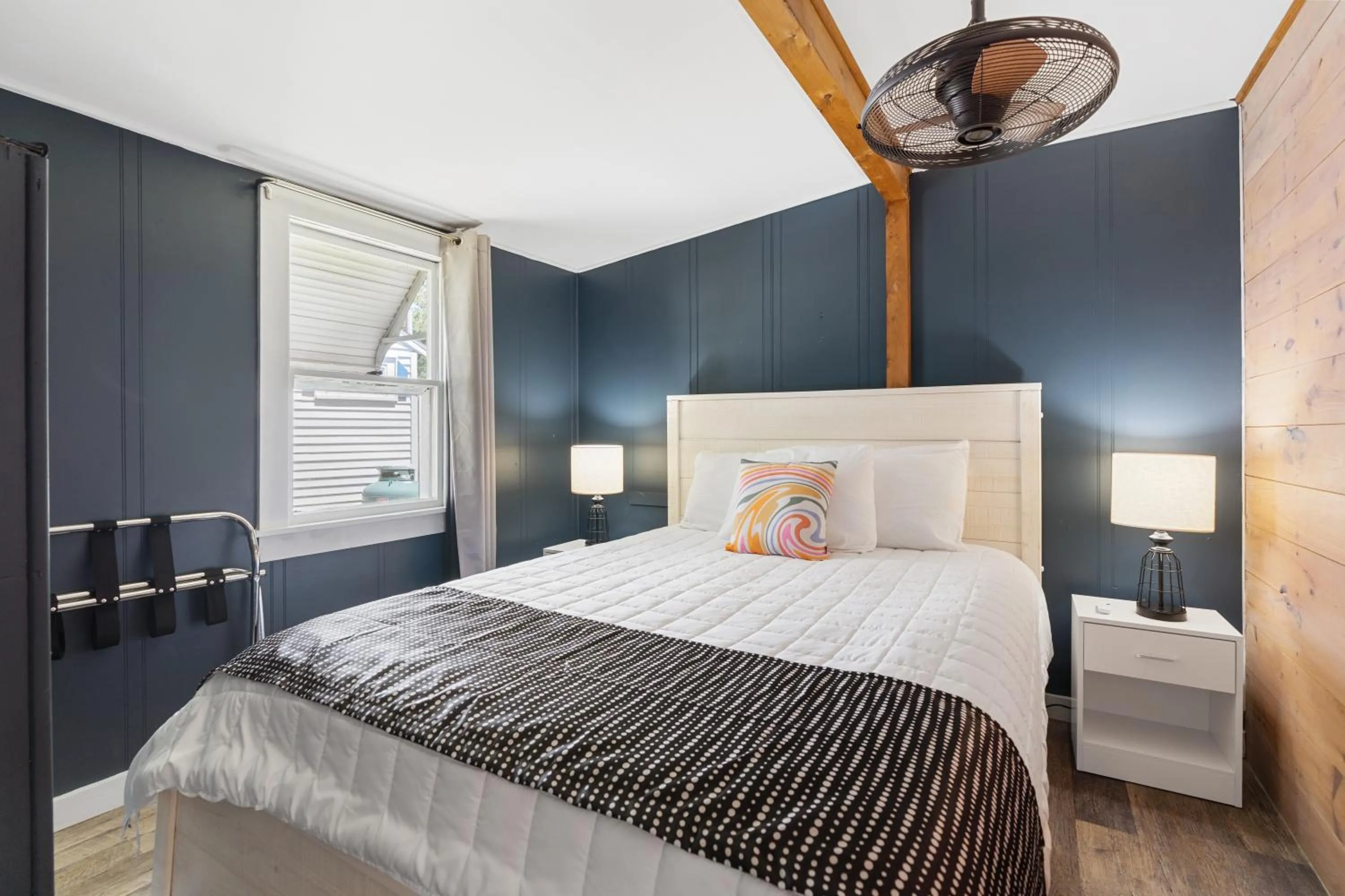 Bed in The Beaches Guestrooms and Cottages