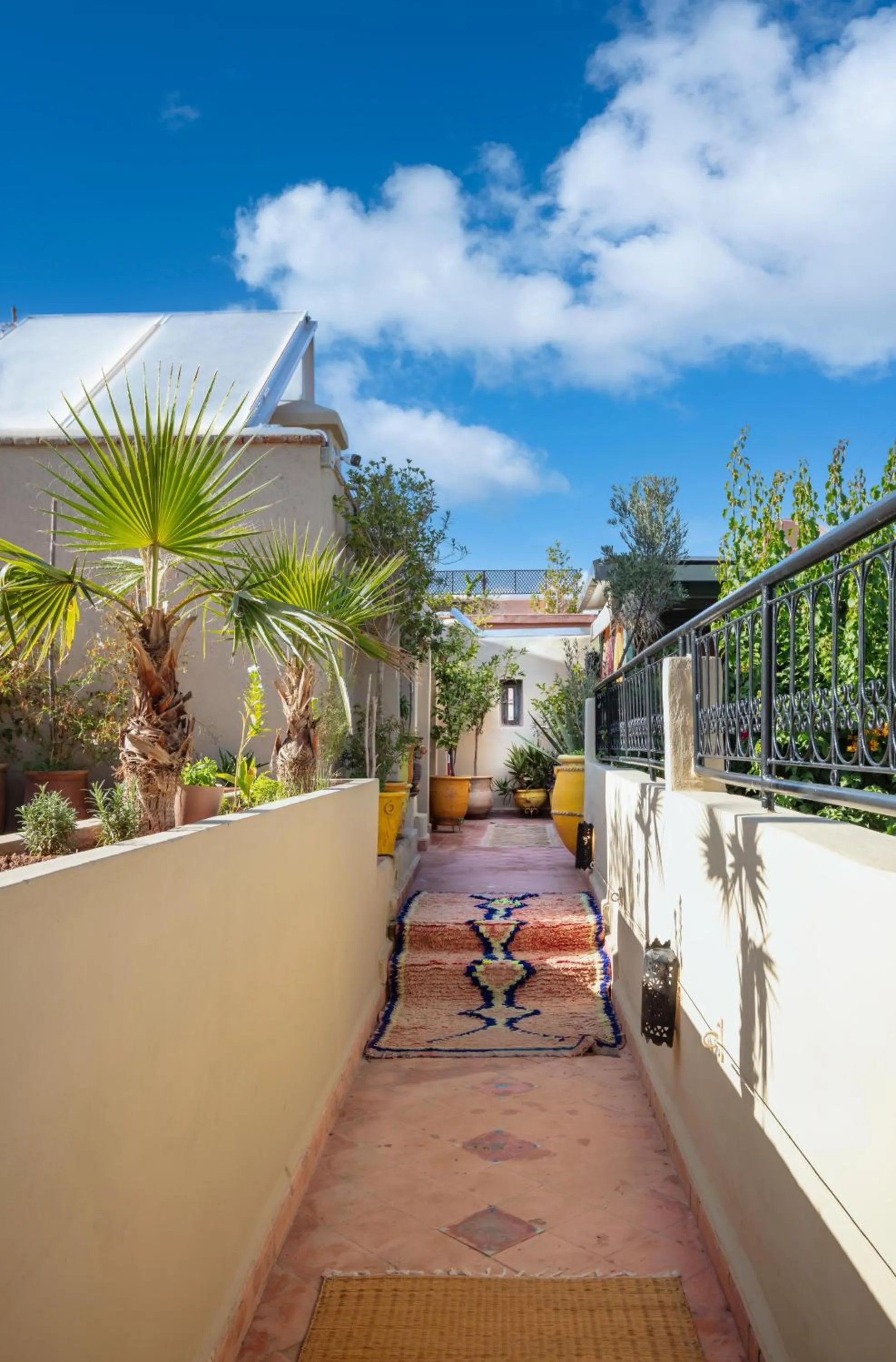 Patio in Riad Fleur d'Orient