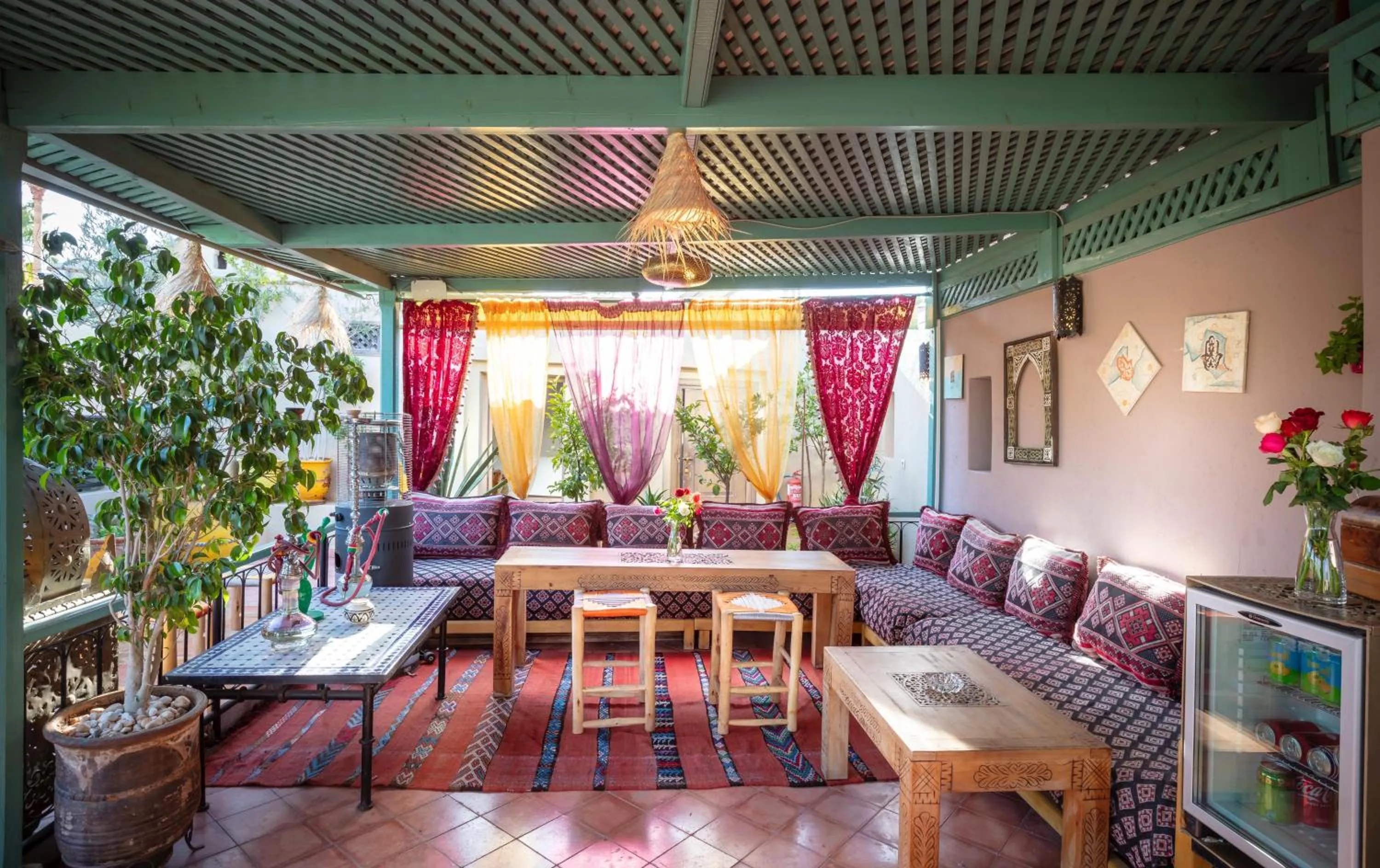 Balcony/Terrace in Riad Fleur d'Orient