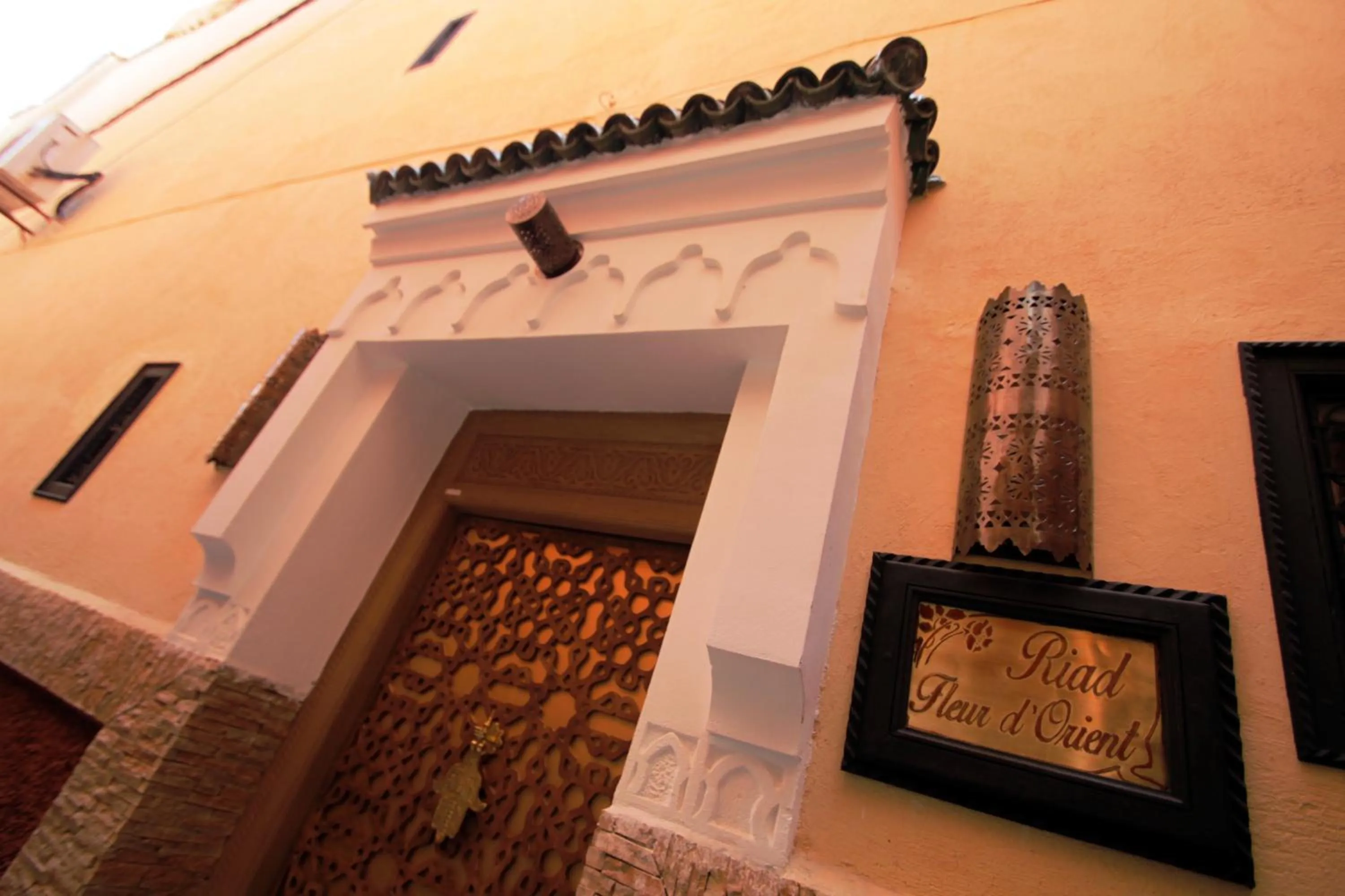 Facade/entrance in Riad Fleur d'Orient