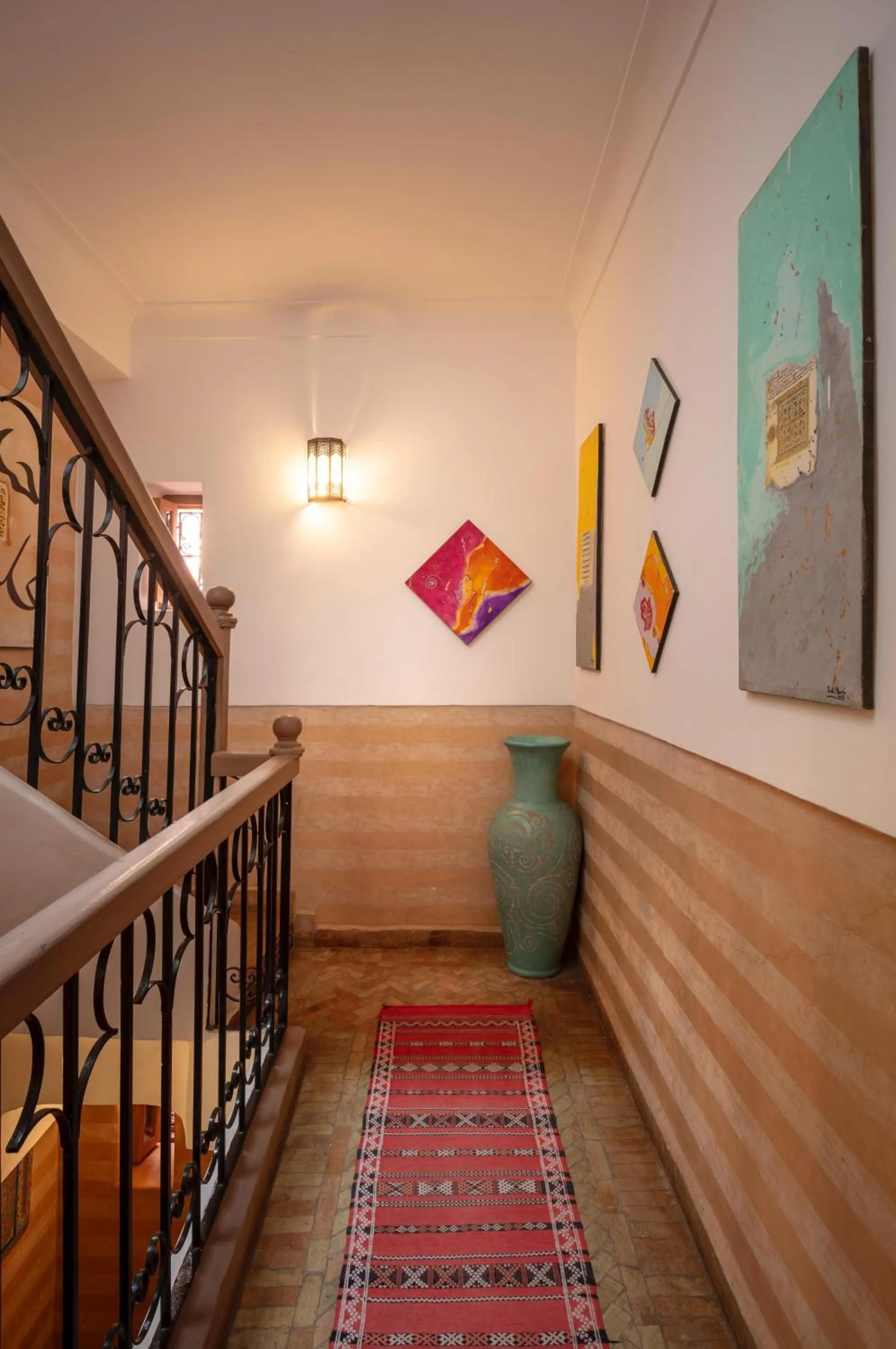 Property building, Bed in Riad Fleur d'Orient