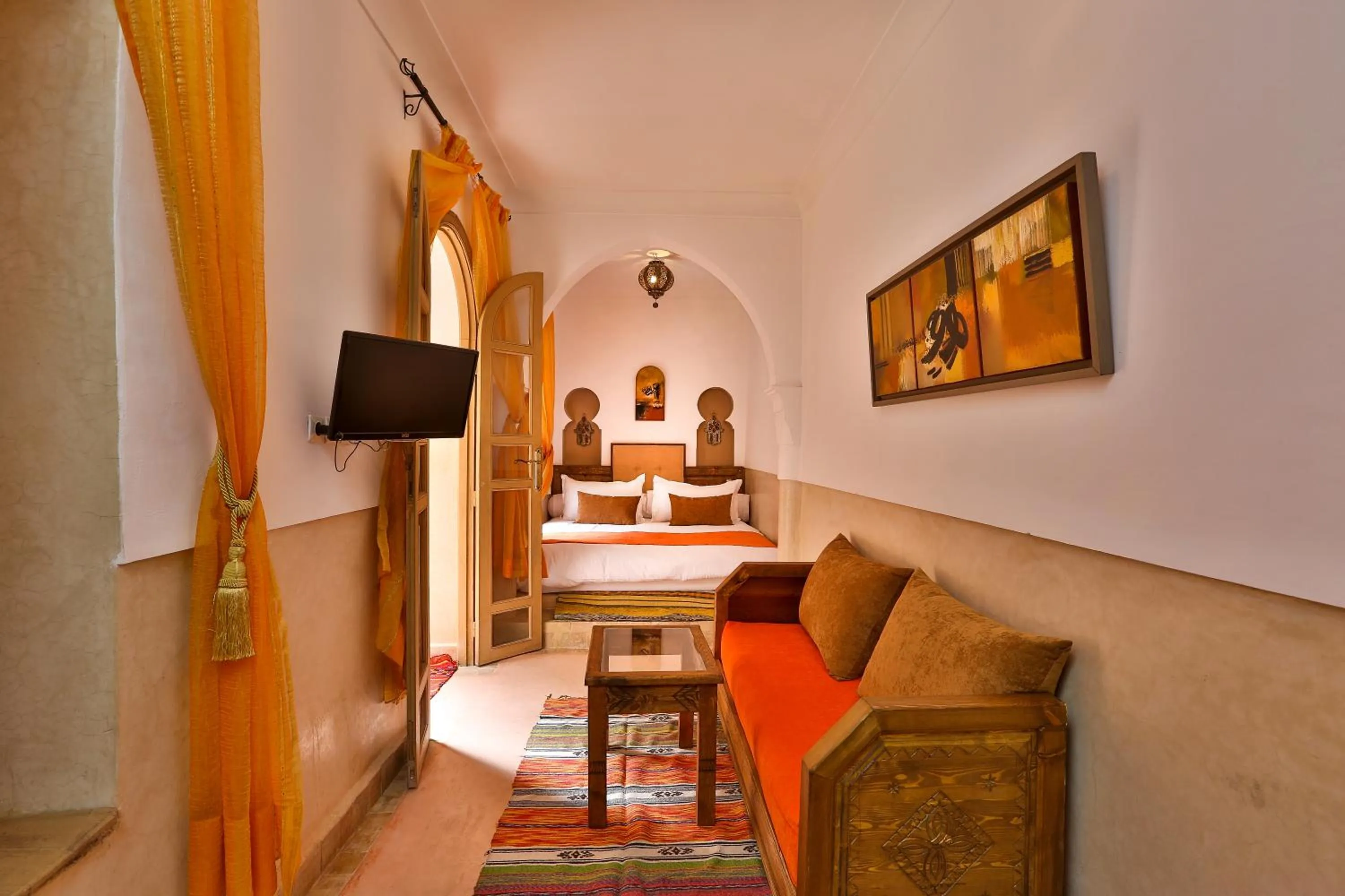 Photo of the whole room in Riad Fleur d'Orient