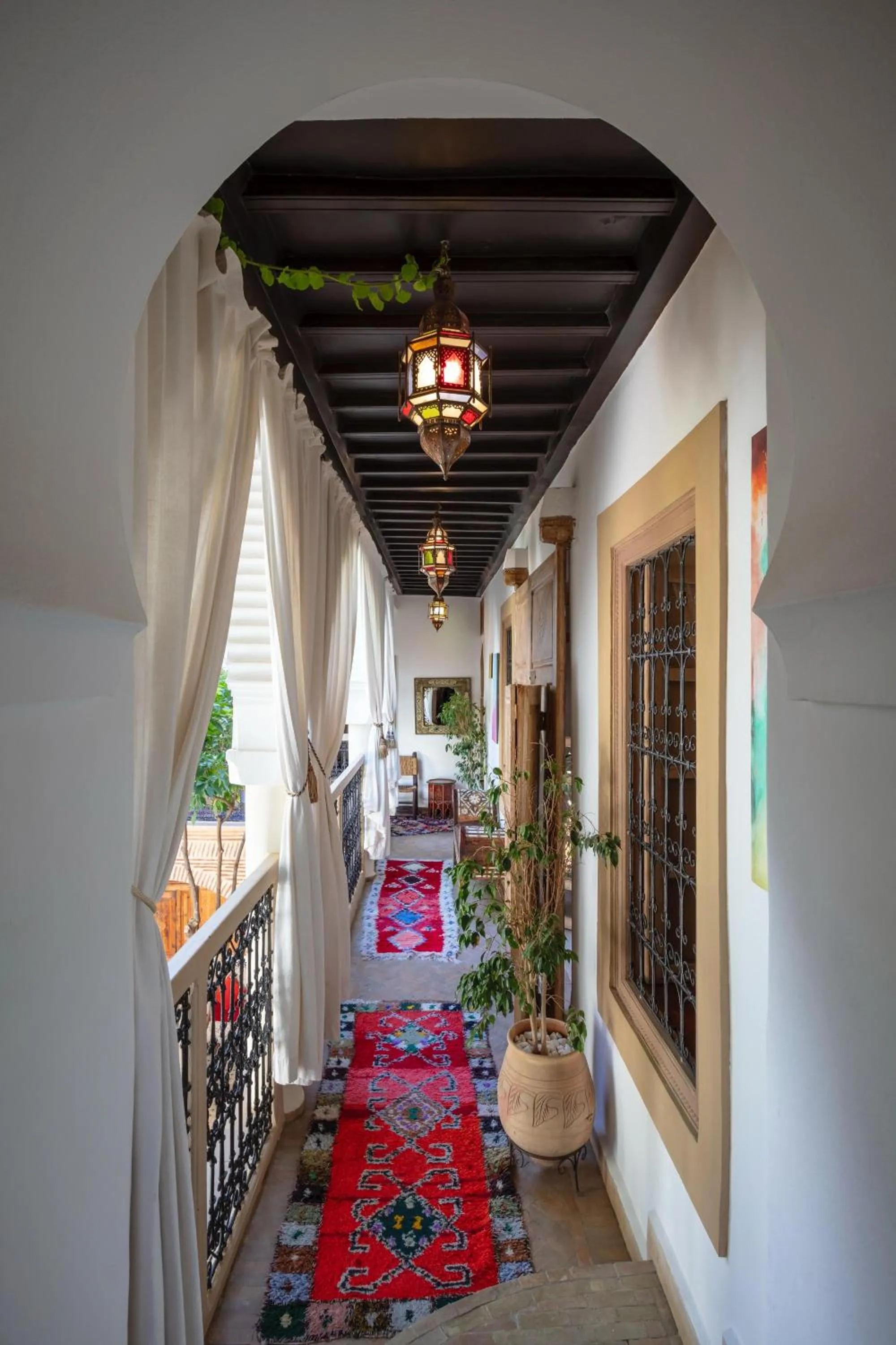 Property building, Bed in Riad Fleur d'Orient