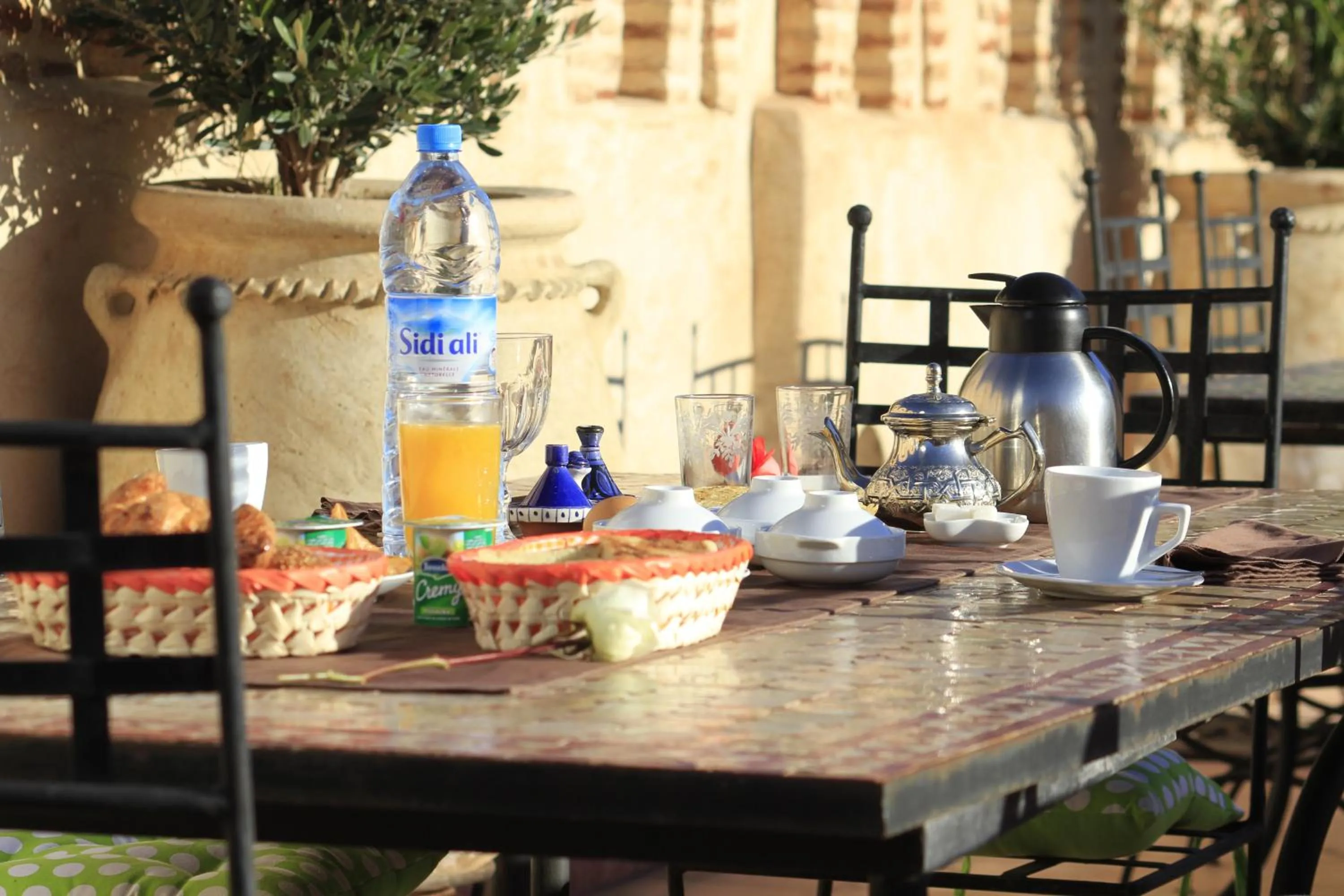 Breakfast in Riad Fleur d'Orient