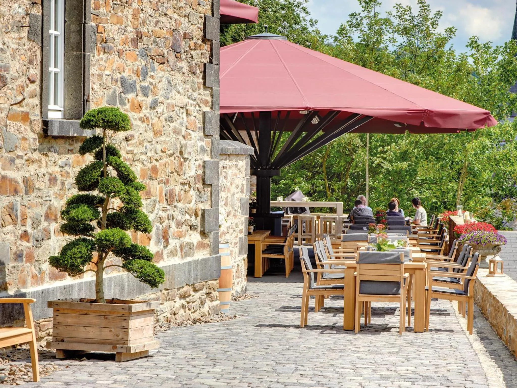 Balcony/Terrace in Schloss Hotel Burgbrohl