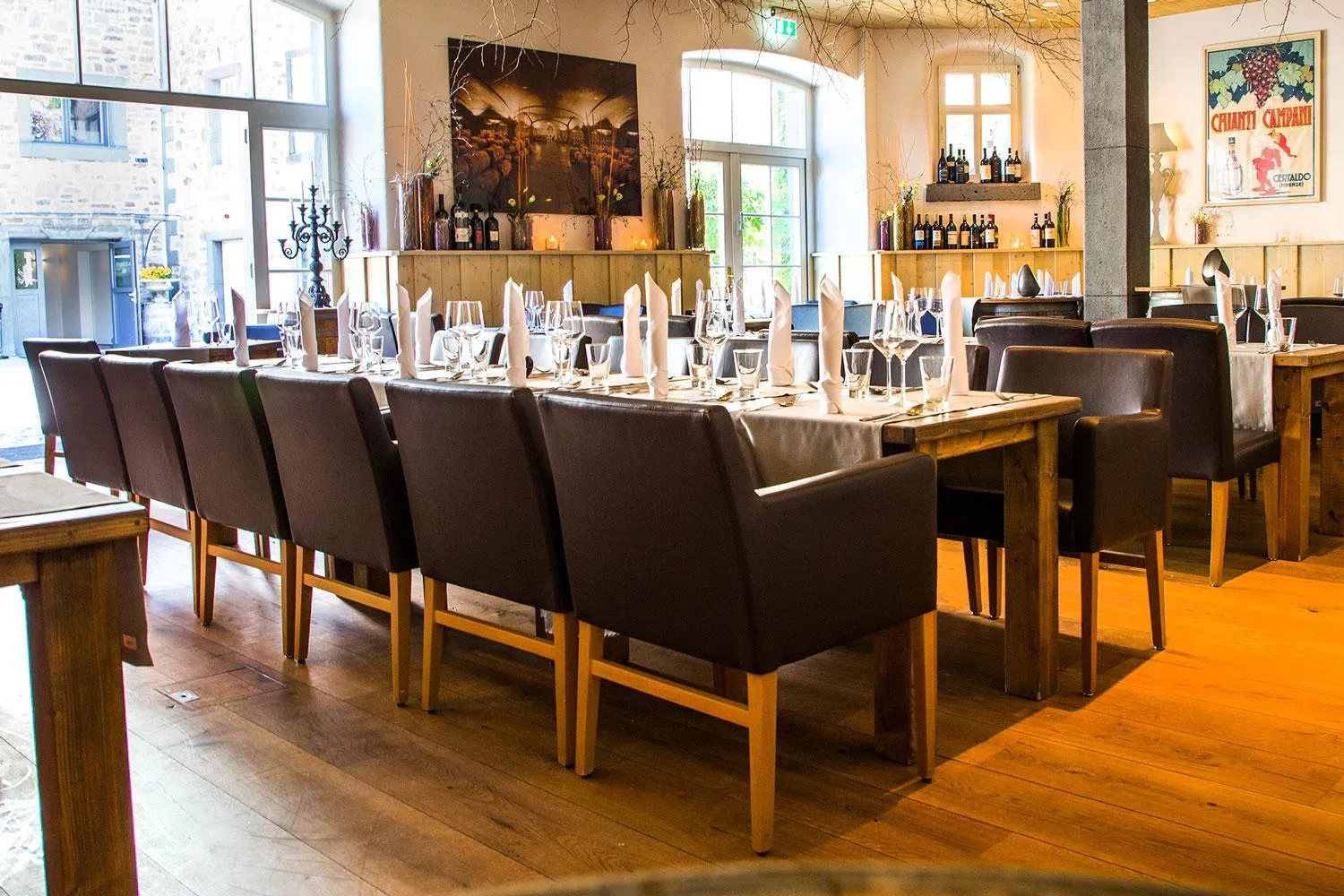 Restaurant/places to eat in Schloss Hotel Burgbrohl