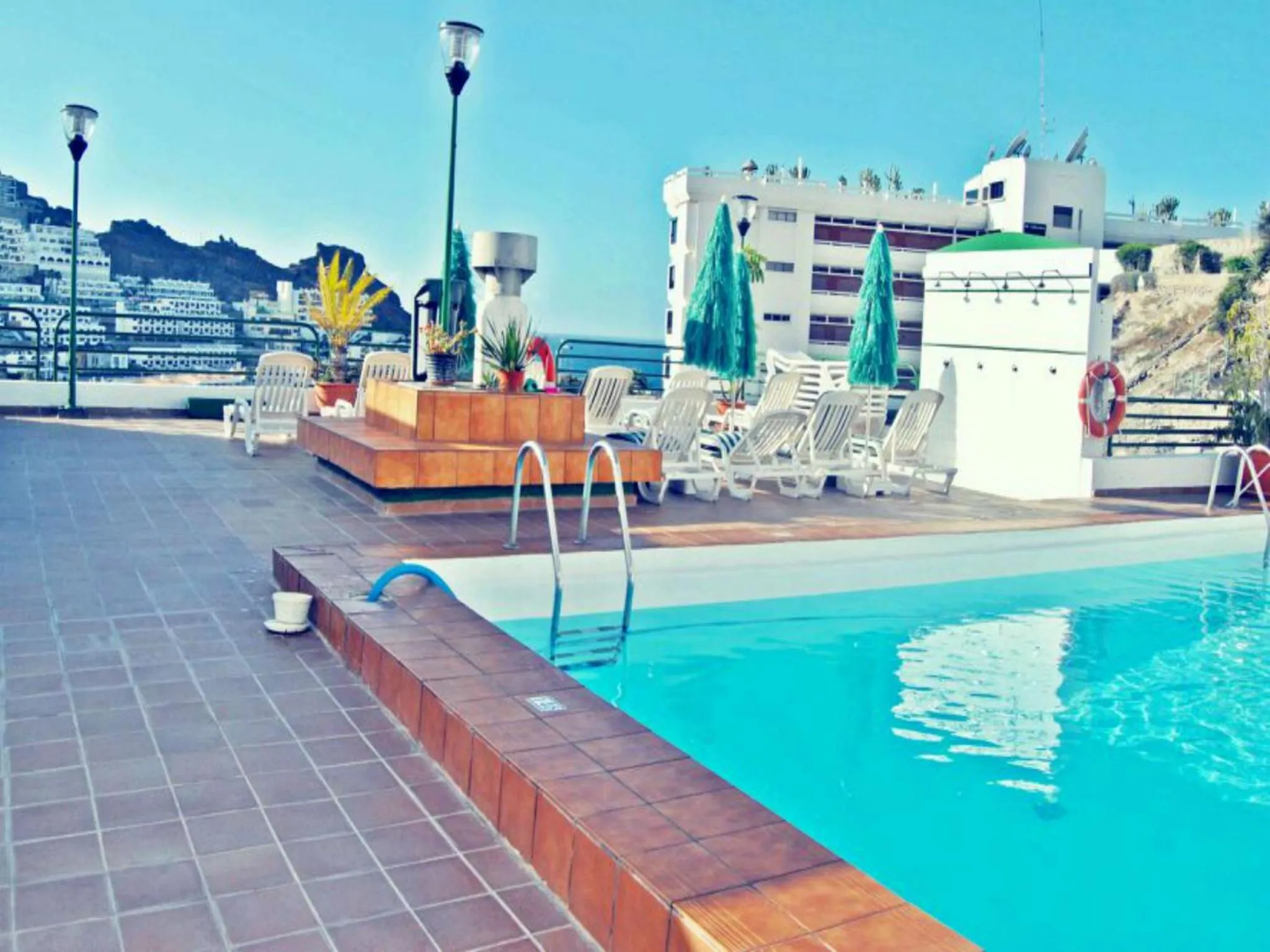 Swimming pool in Aparthotel MONTERREY
