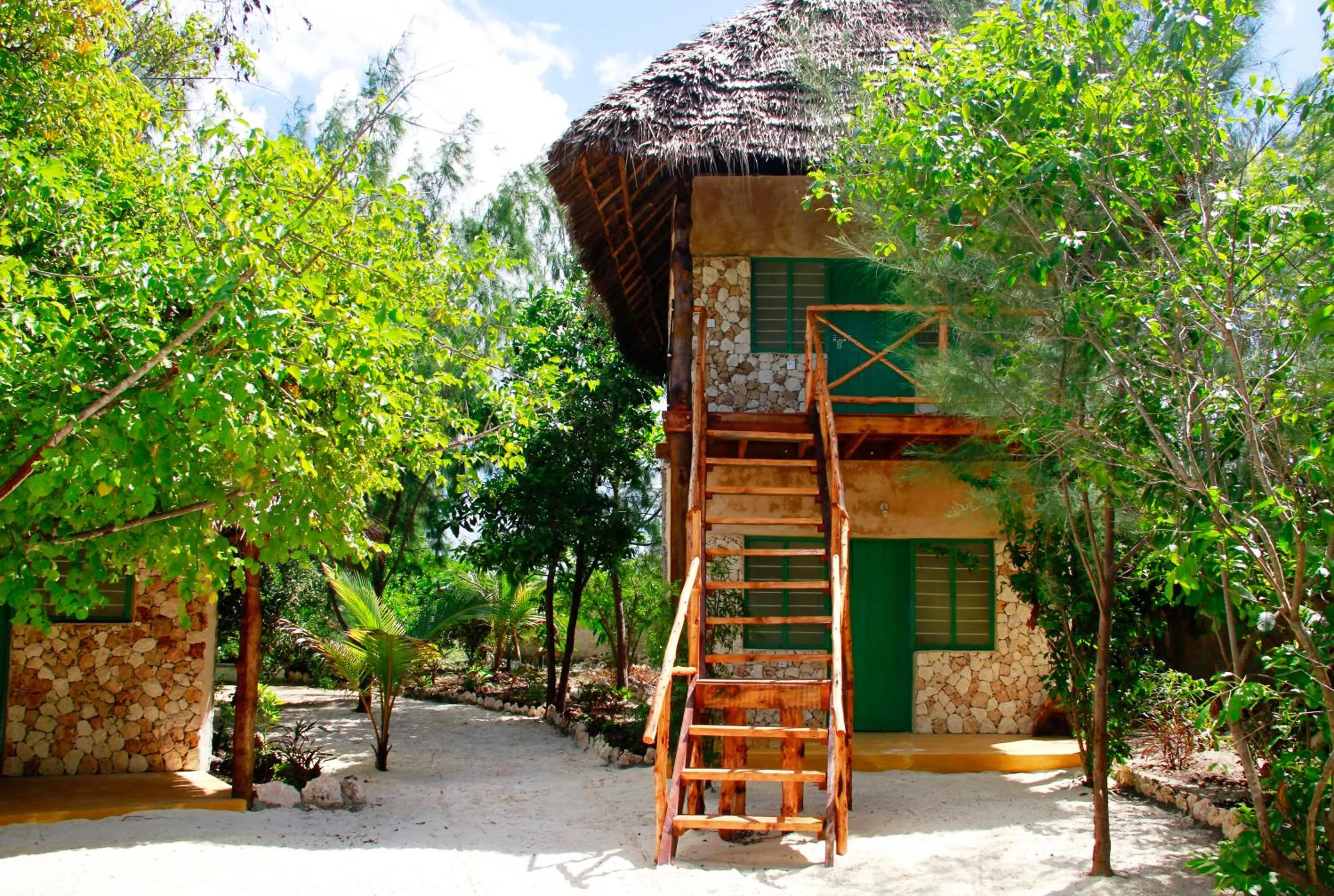 Facade/entrance in Demani Lodge Zanzibar