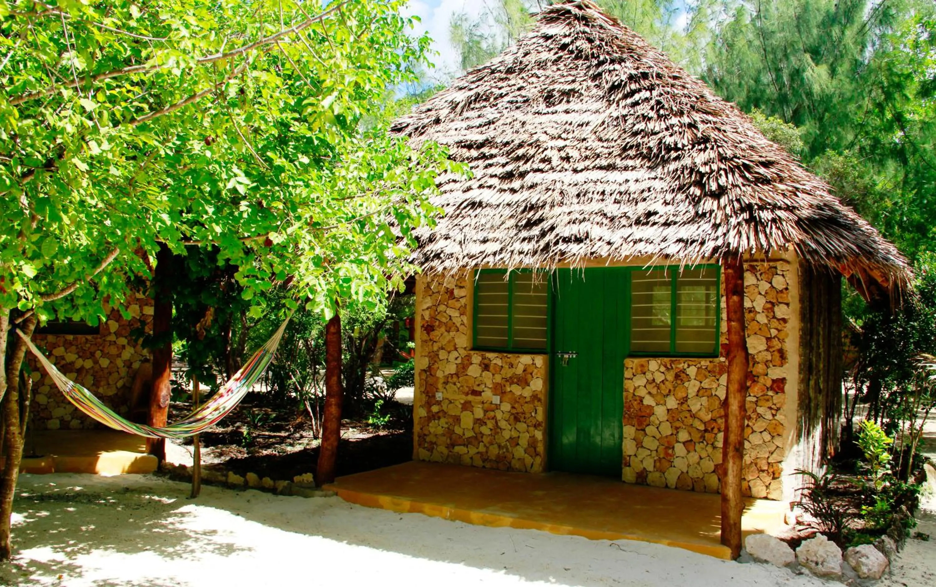 Facade/entrance in Demani Lodge Zanzibar