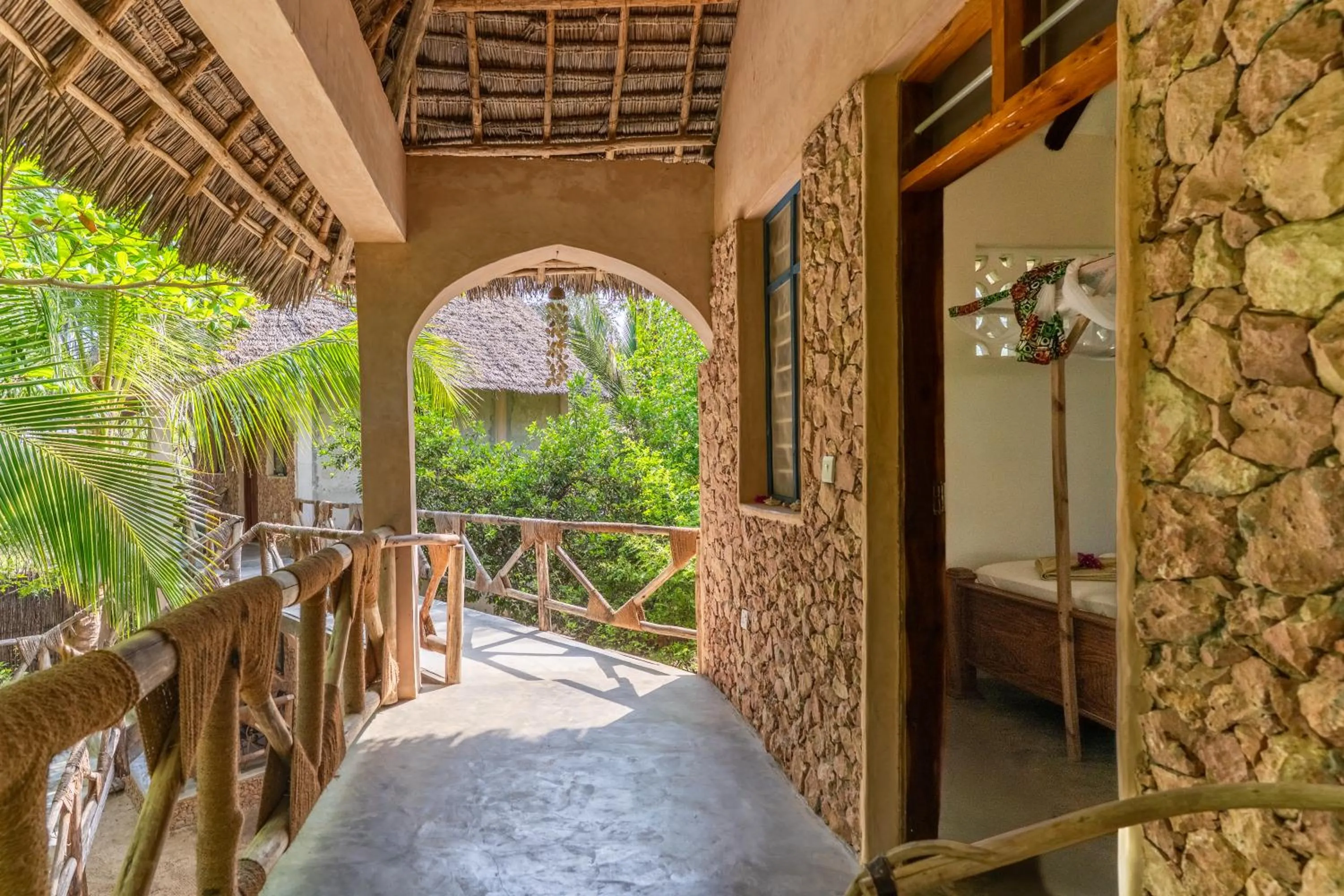 Balcony/Terrace in Demani Lodge Zanzibar