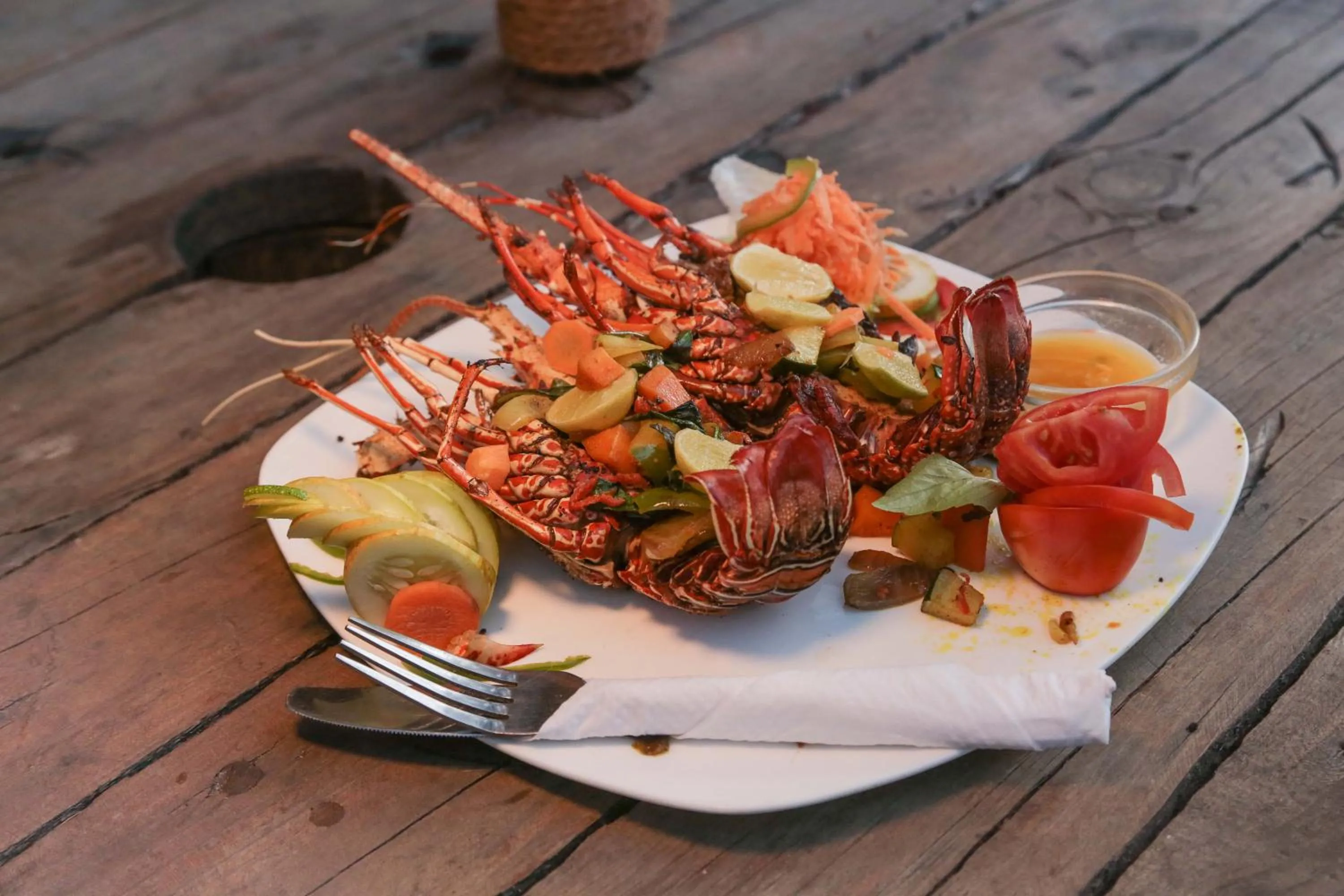 Restaurant/places to eat in Demani Lodge Zanzibar