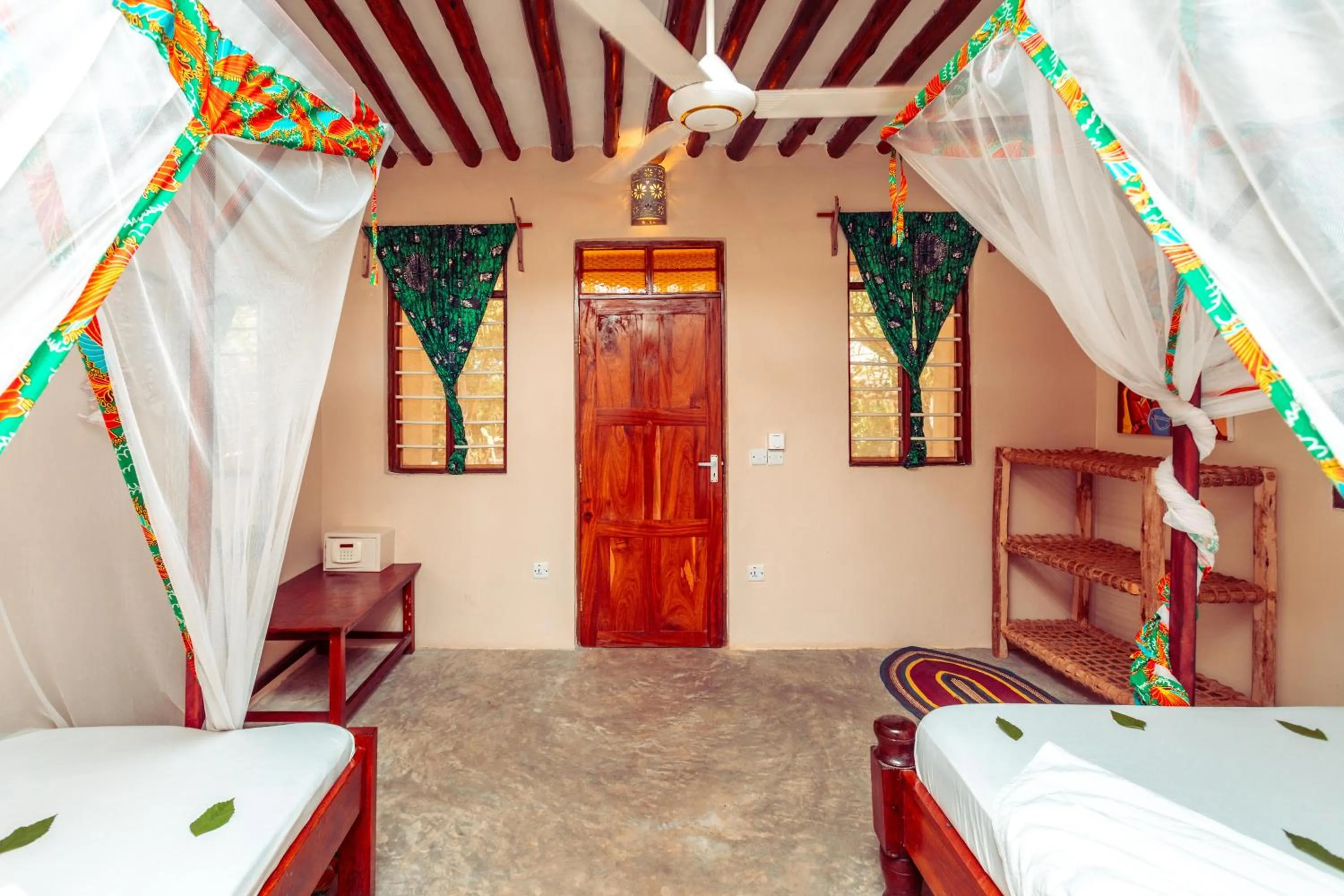 Bed in Demani Lodge Zanzibar