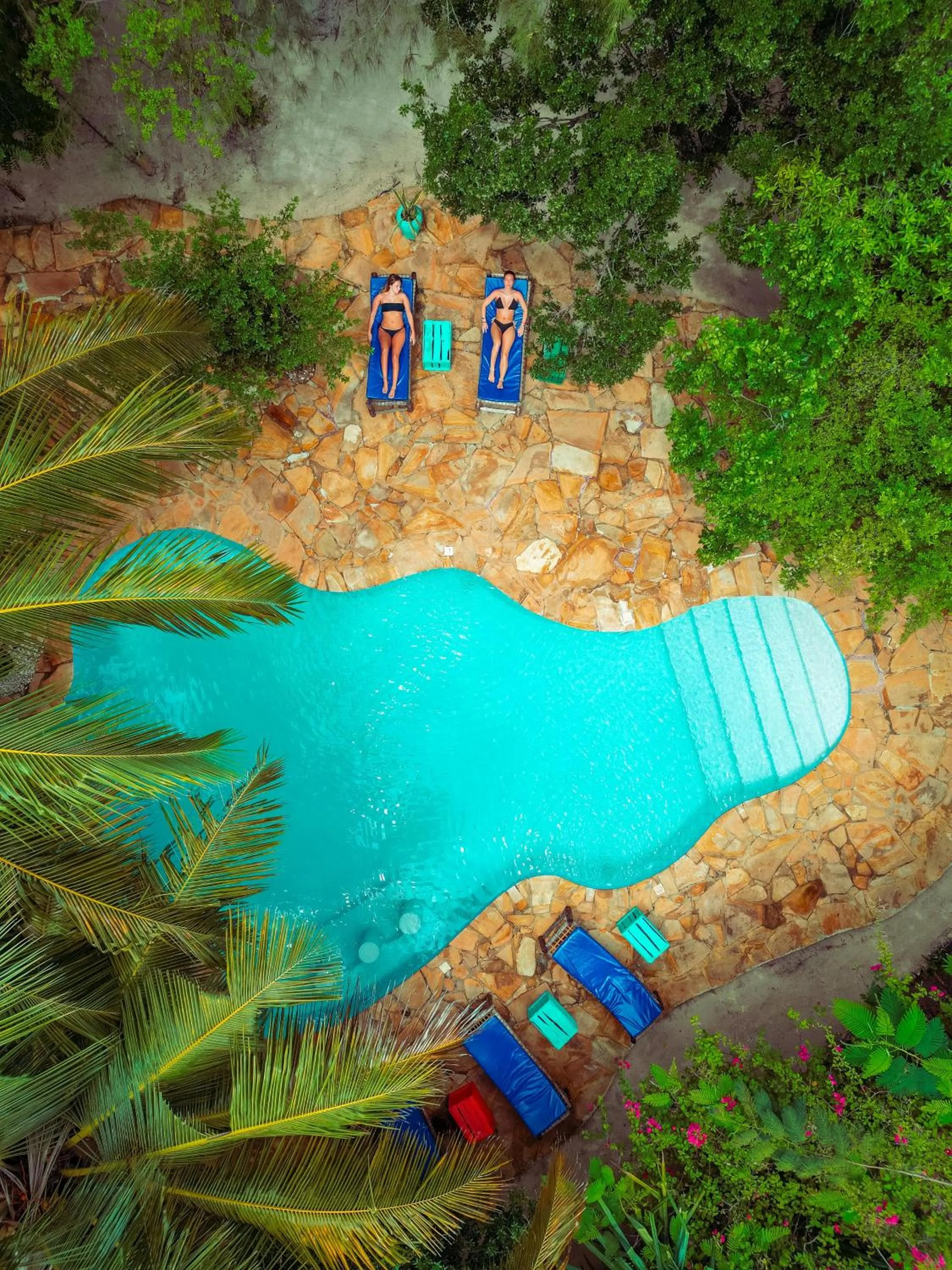 Natural landscape in Demani Lodge Zanzibar