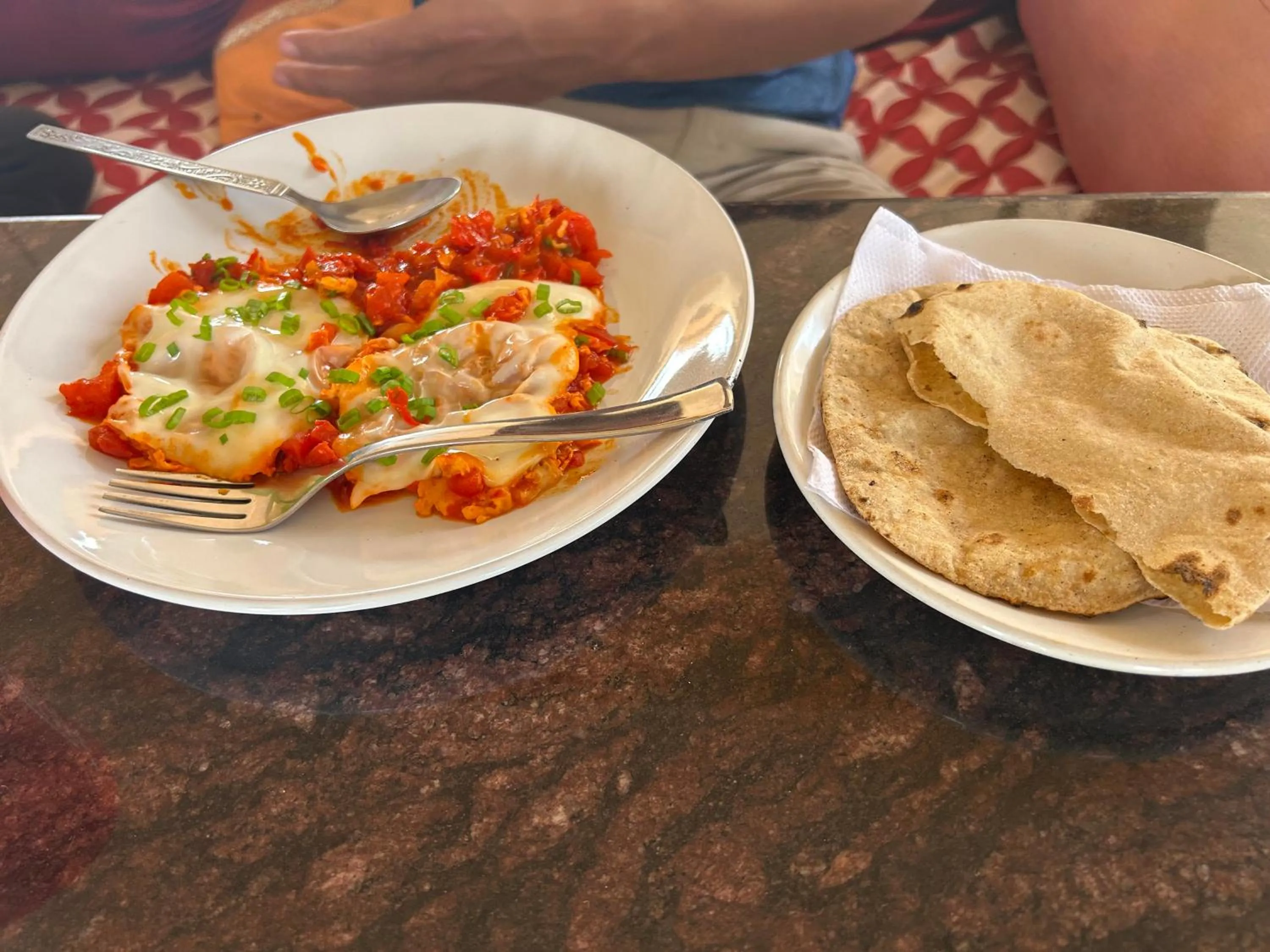 Breakfast in Hotel Pol Haveli Jaisalmer