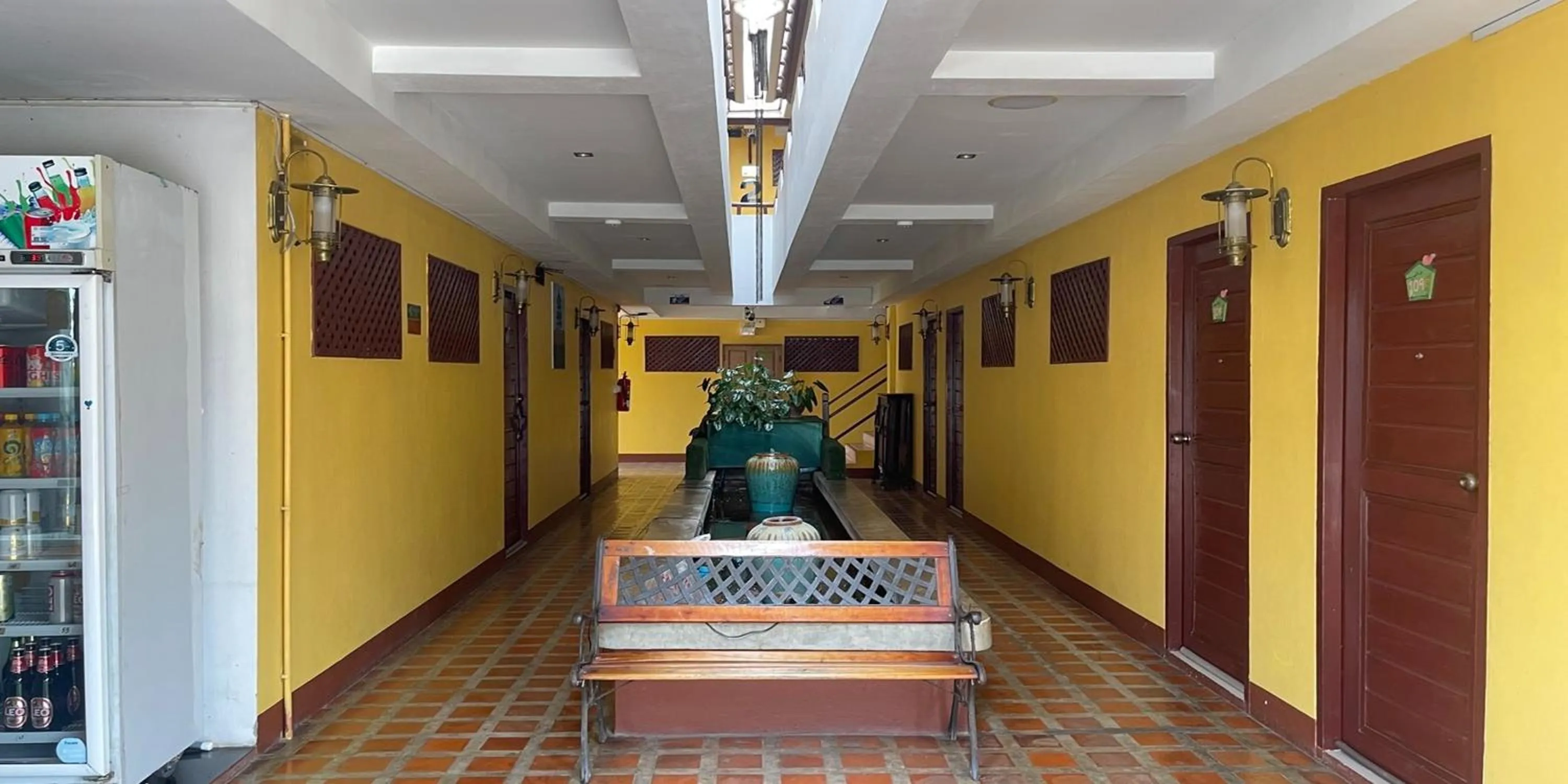 Property building in Yellow Tique Hotel