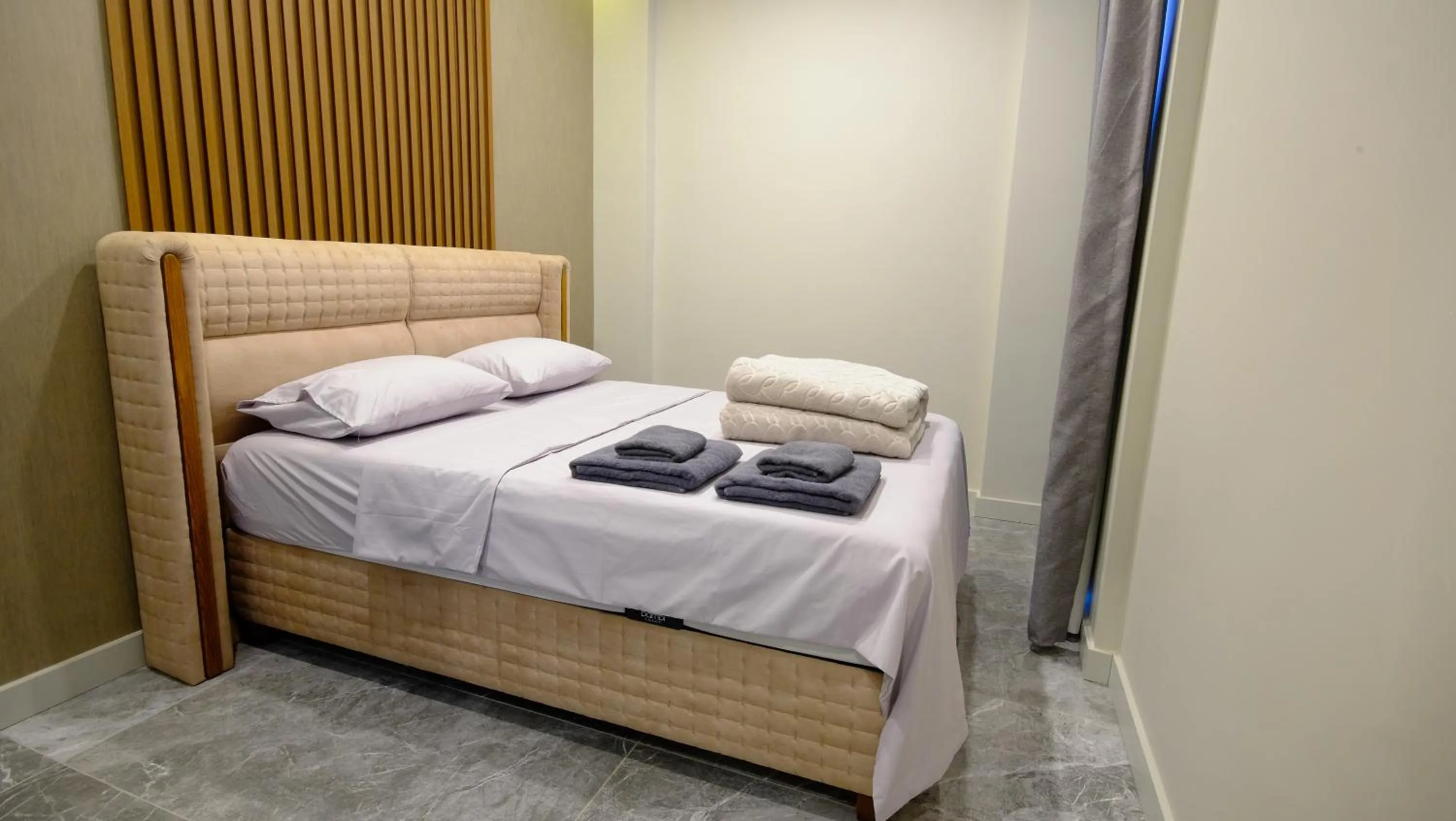 Bedroom, Bed in Bodrum Ada Apart Otel Turgutreis