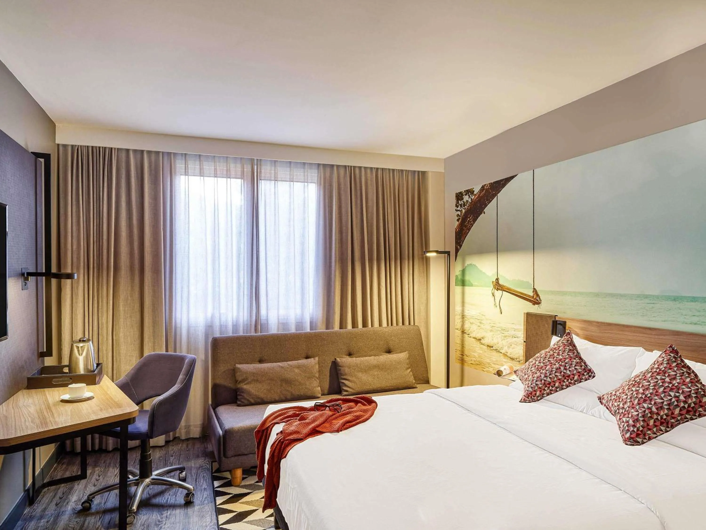 Bedroom, Bed in Novotel Sao Jose dos Campos