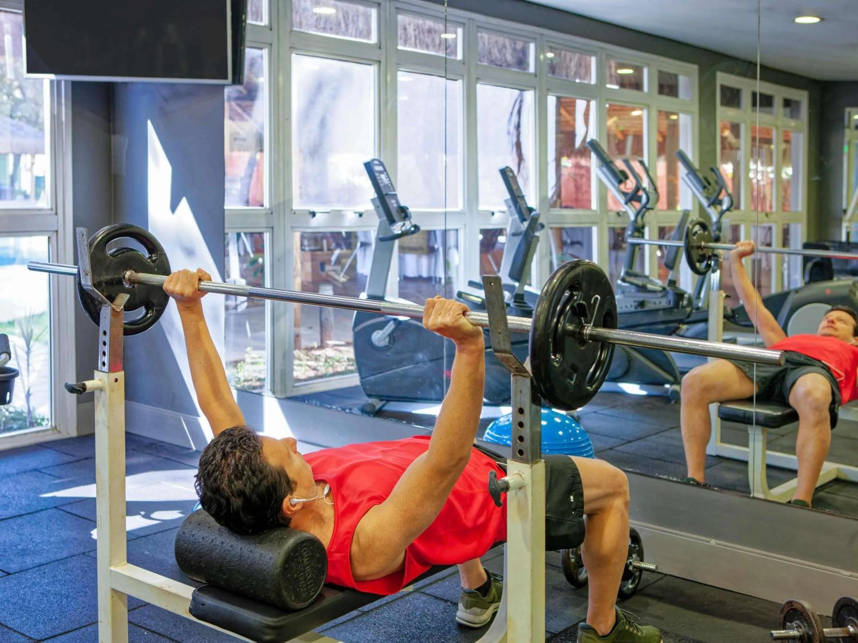 Fitness centre/facilities in Novotel Sao Jose dos Campos
