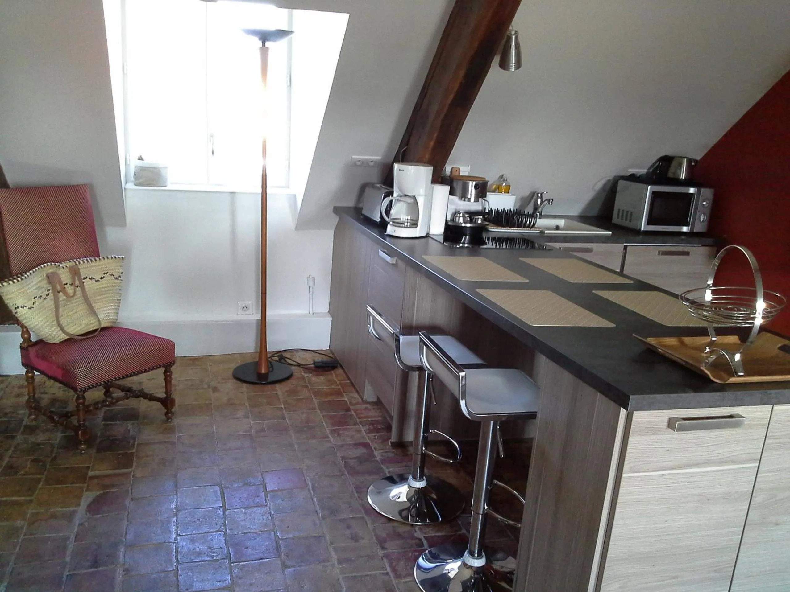 Kitchen or kitchenette in Mansion Victorine