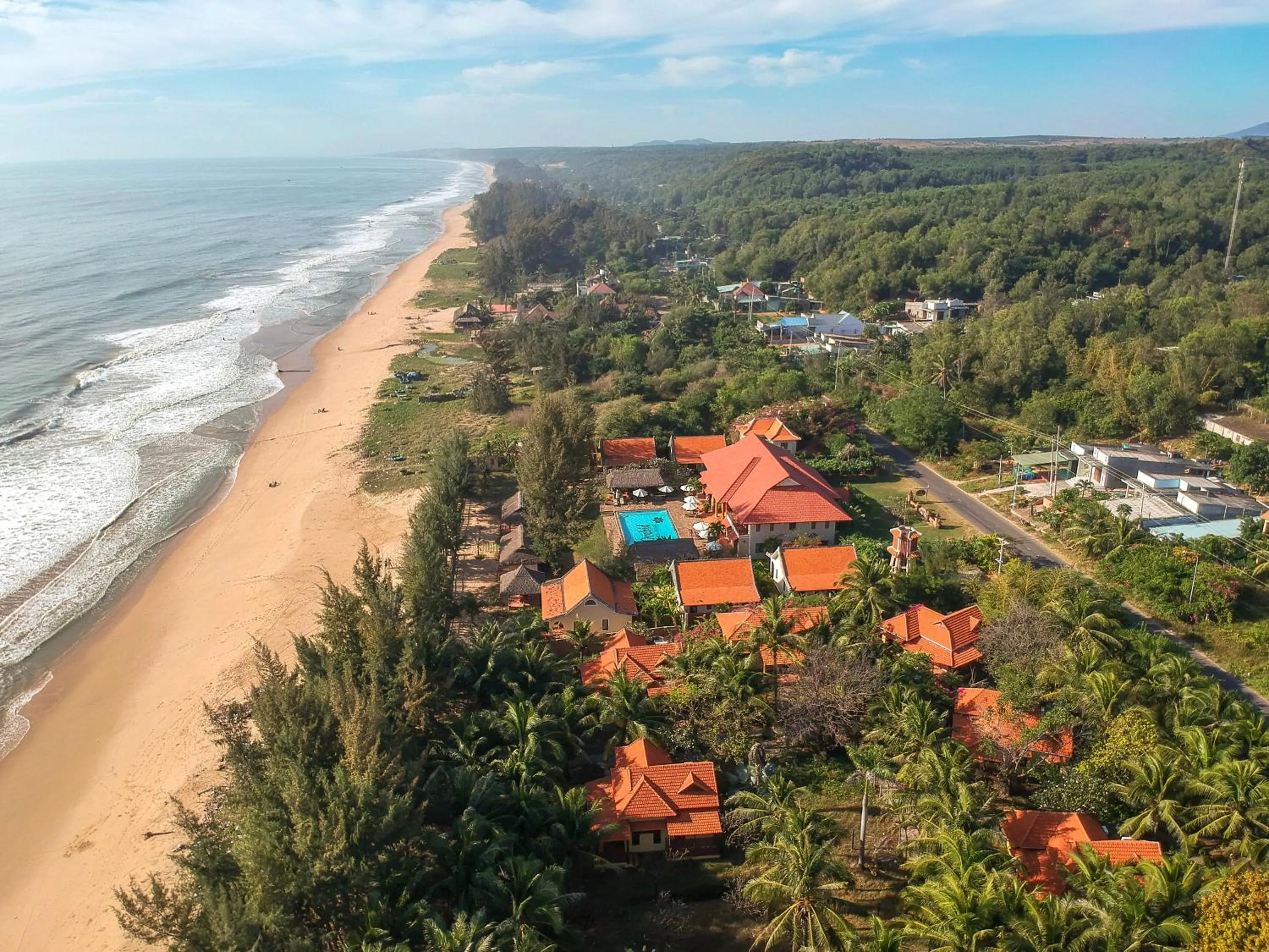 Bird's eye view in Orchid Boutique Beach Resort
