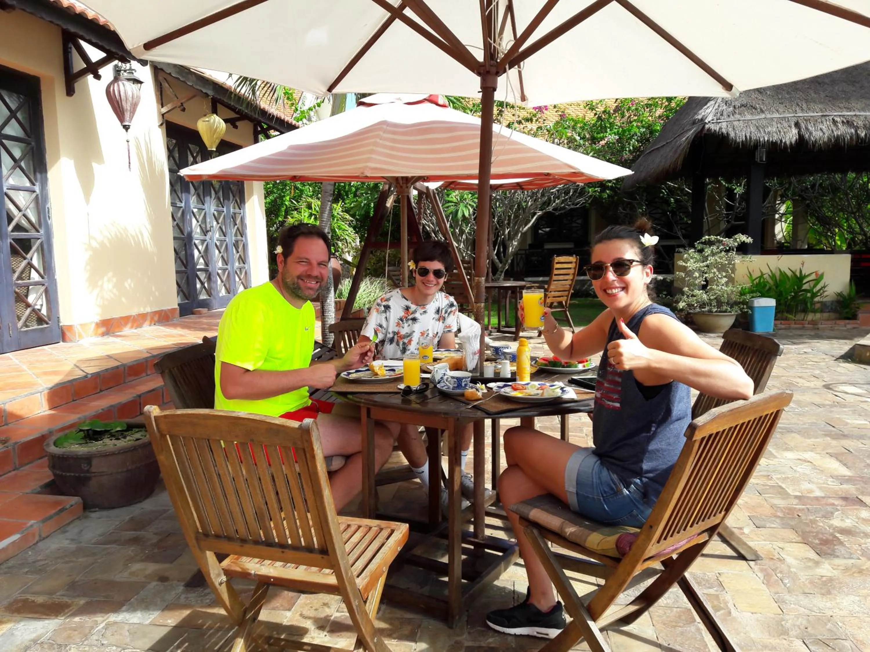 Patio in Orchid Boutique Beach Resort