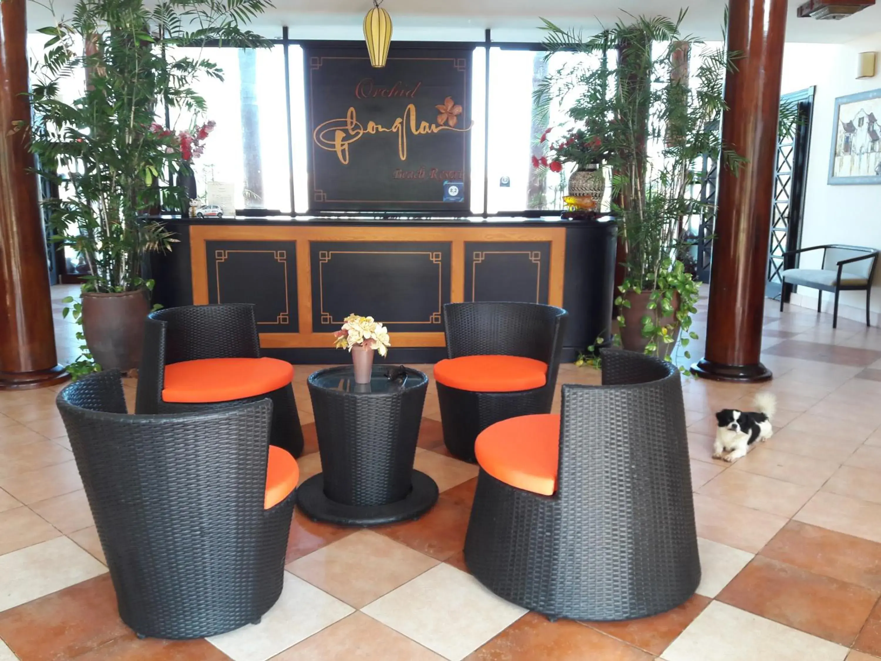 Lobby or reception in Orchid Boutique Beach Resort Lobby or reception in Orchid Boutique Beach Resort