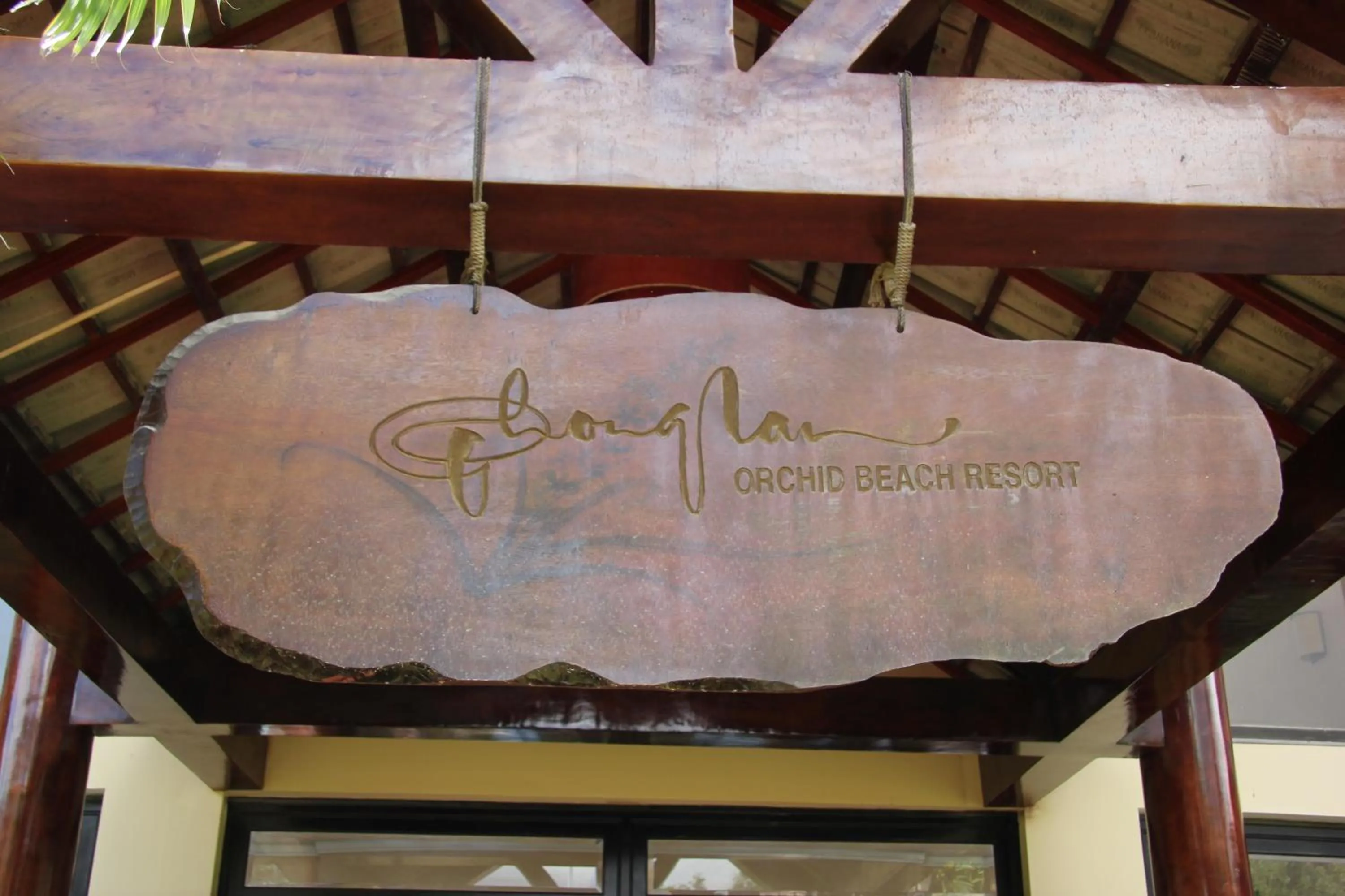 Decorative detail in Orchid Boutique Beach Resort