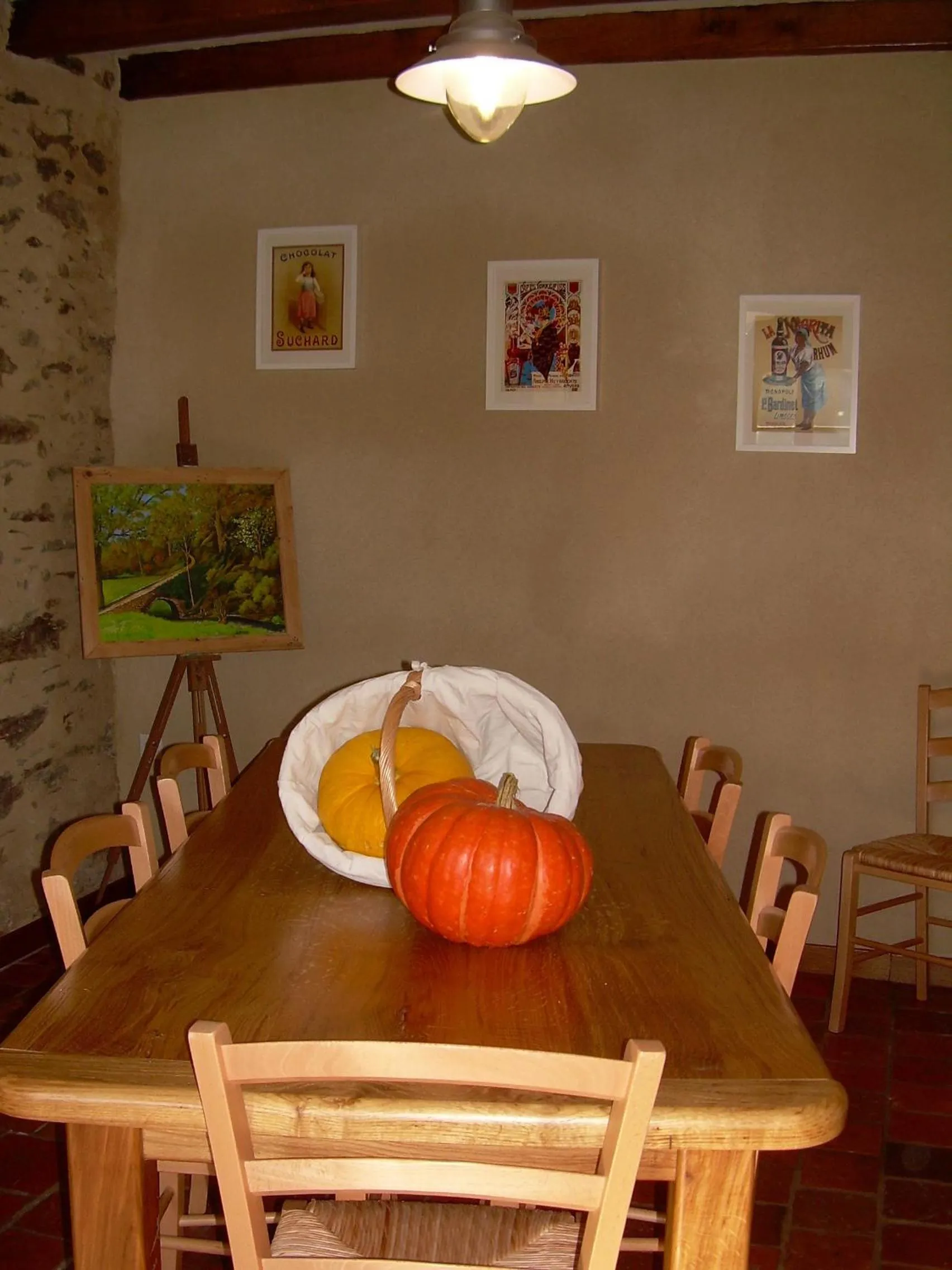 Decorative detail in Le Moulin de Drapras