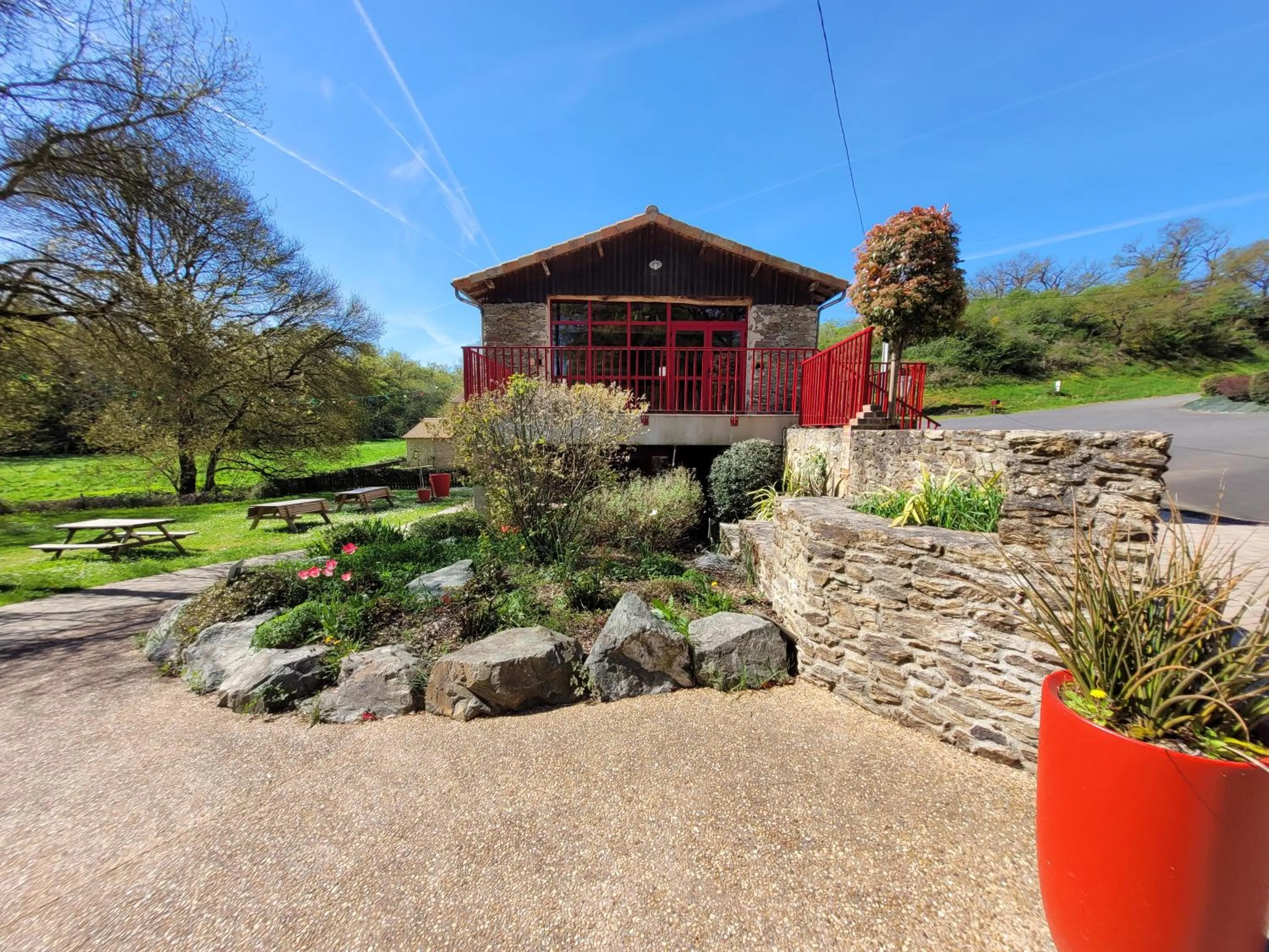 View (from property/room) in Le Moulin de Drapras