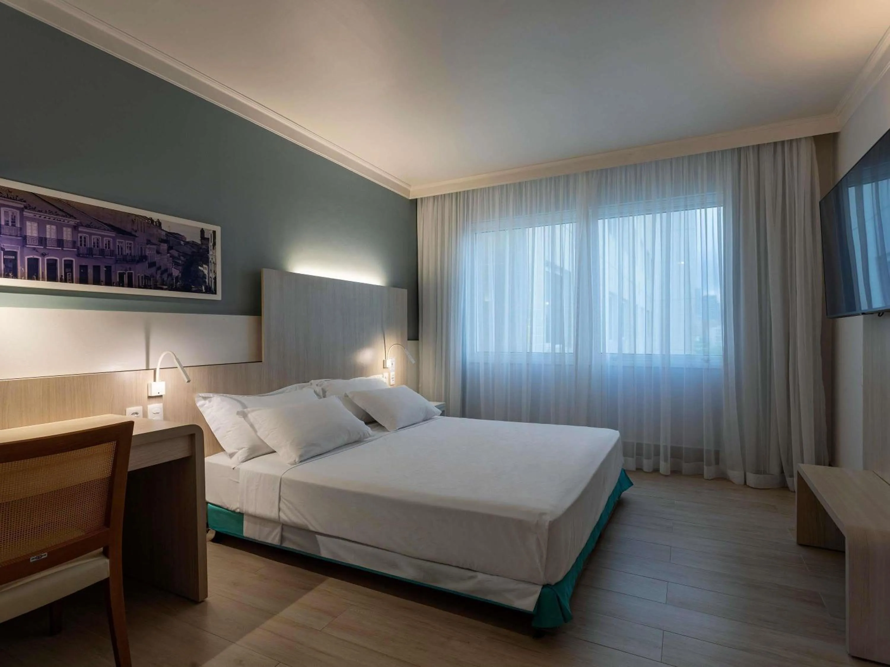 Bedroom, Bed in Mercure Salvador Rio Vermelho