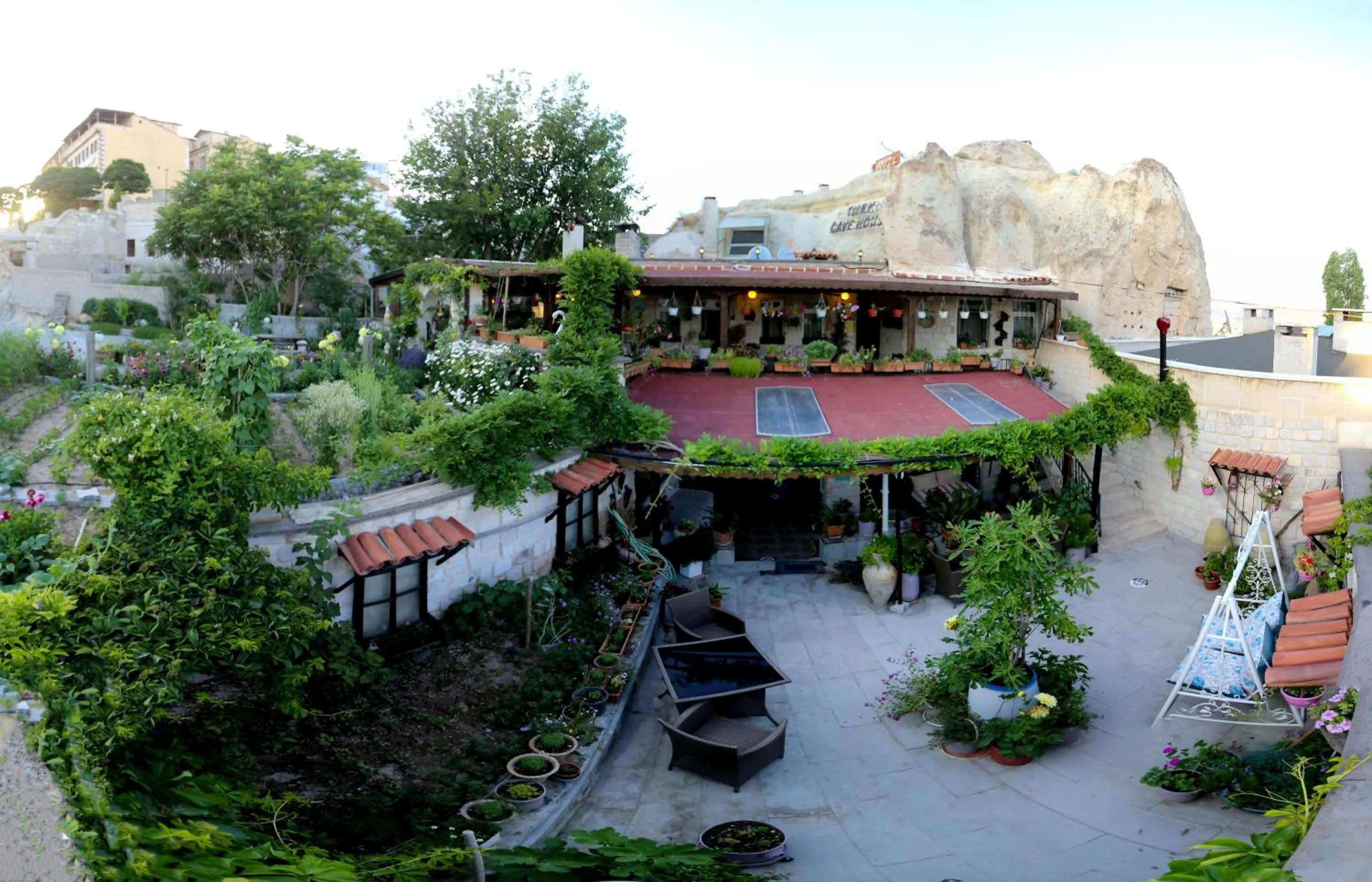 Property building in Turkish Cave House