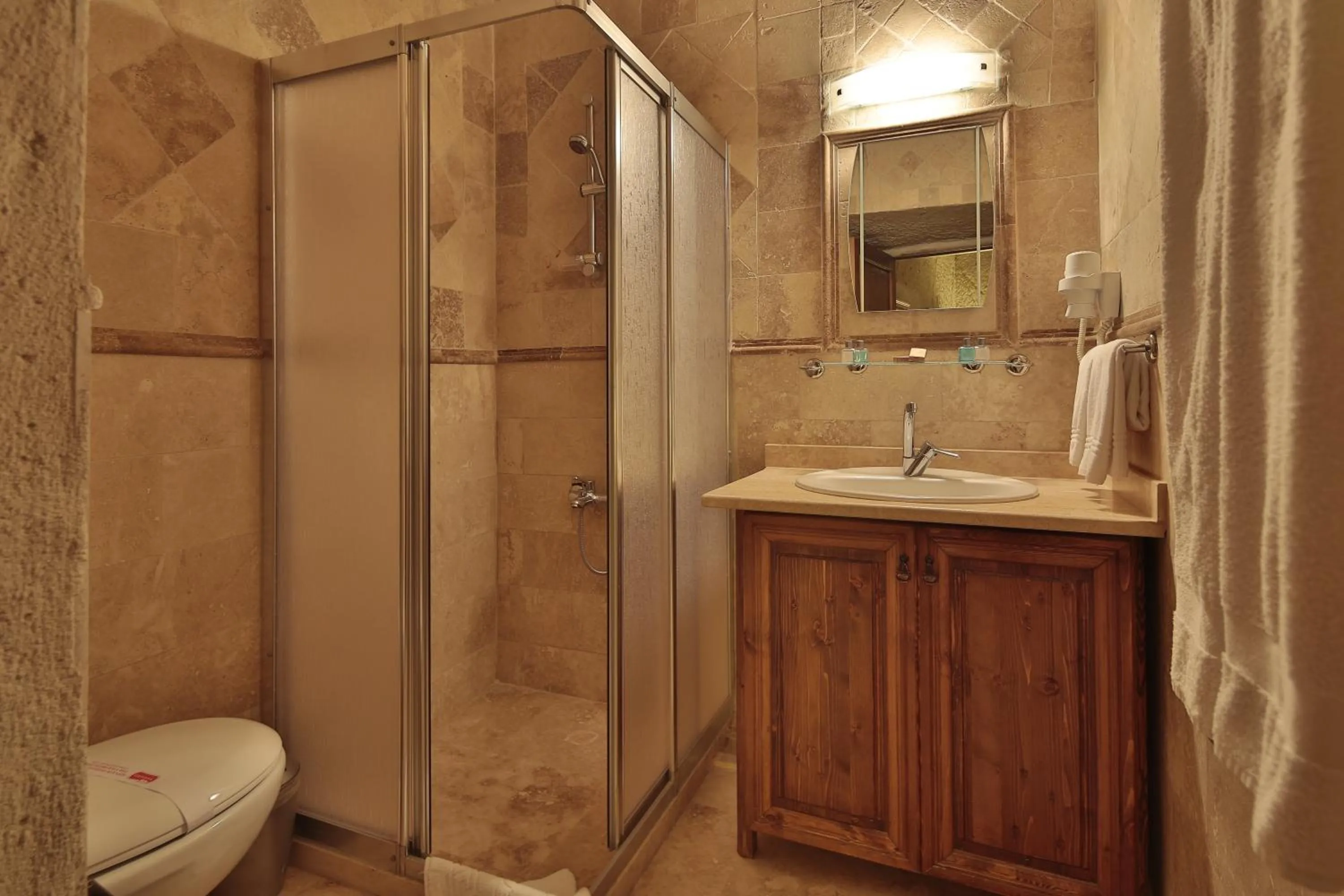 Bathroom in Turkish Cave House
