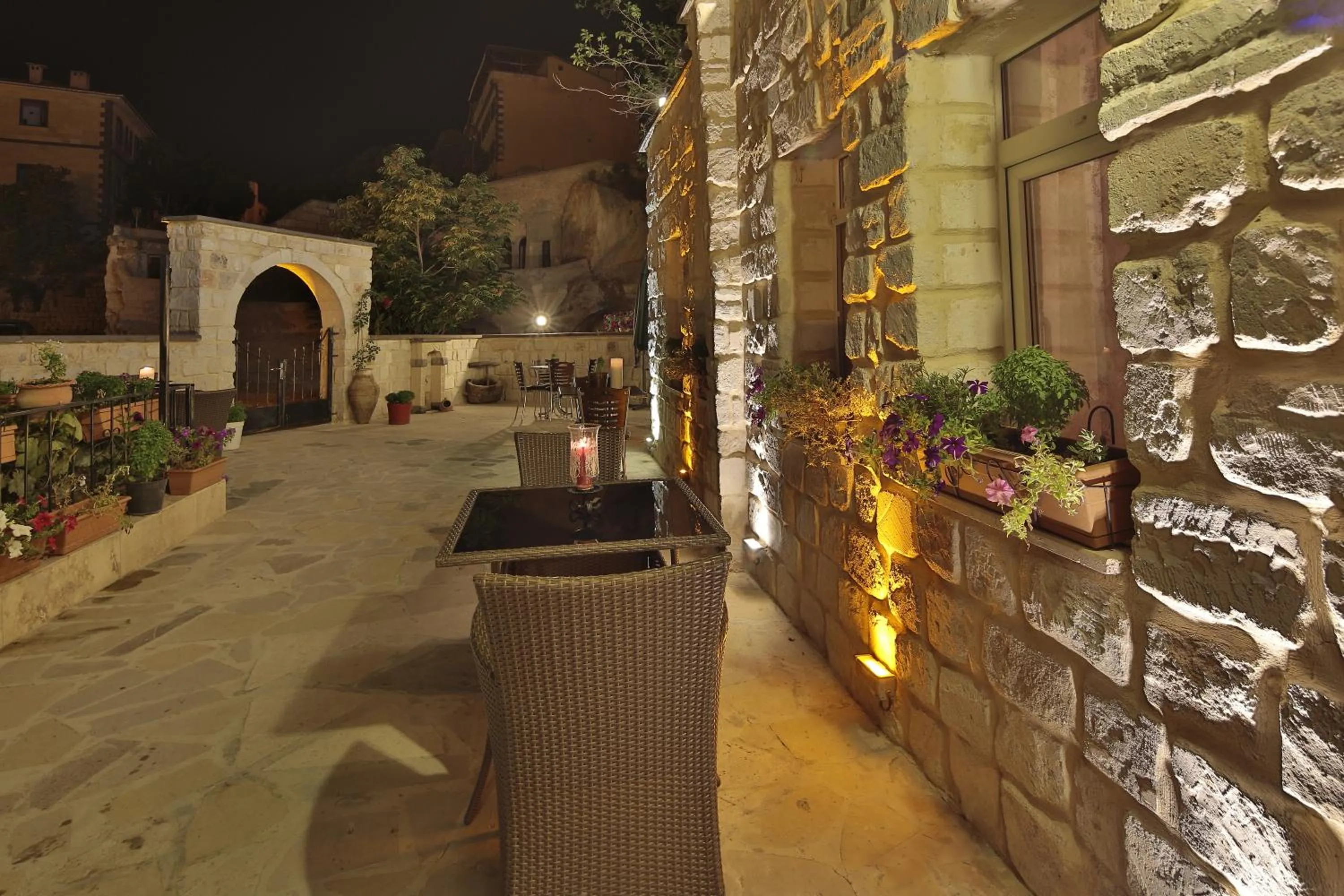 Property building in Turkish Cave House