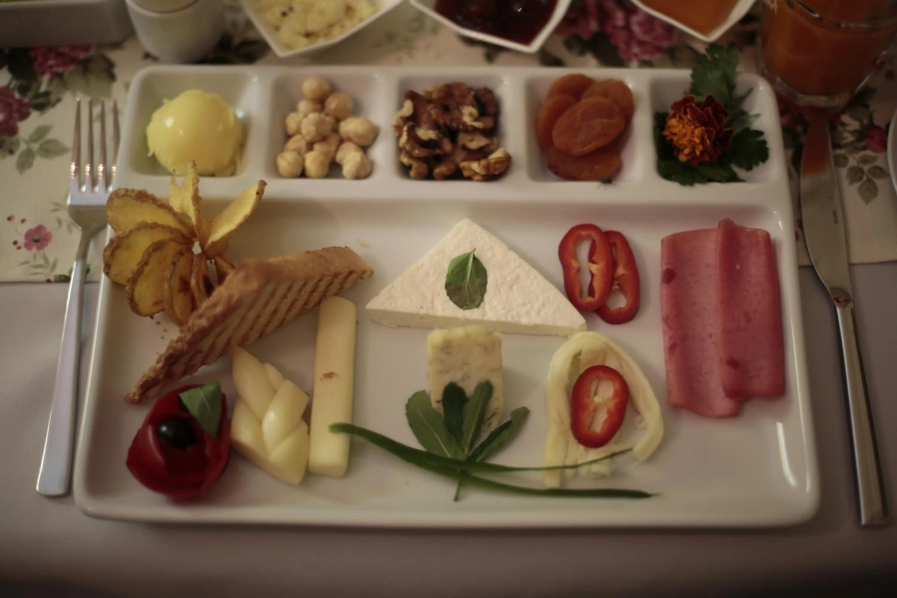 Food and drinks in Turkish Cave House