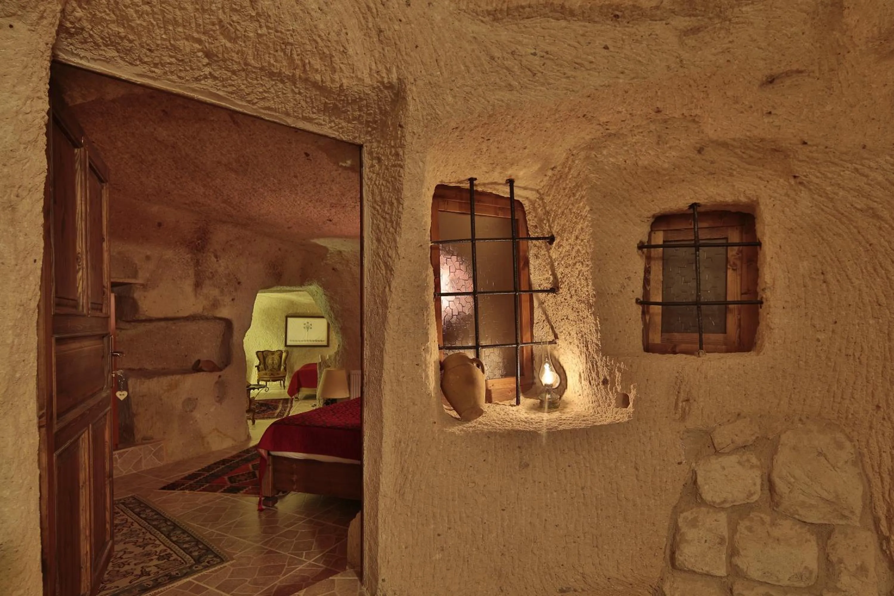 Property building in Turkish Cave House