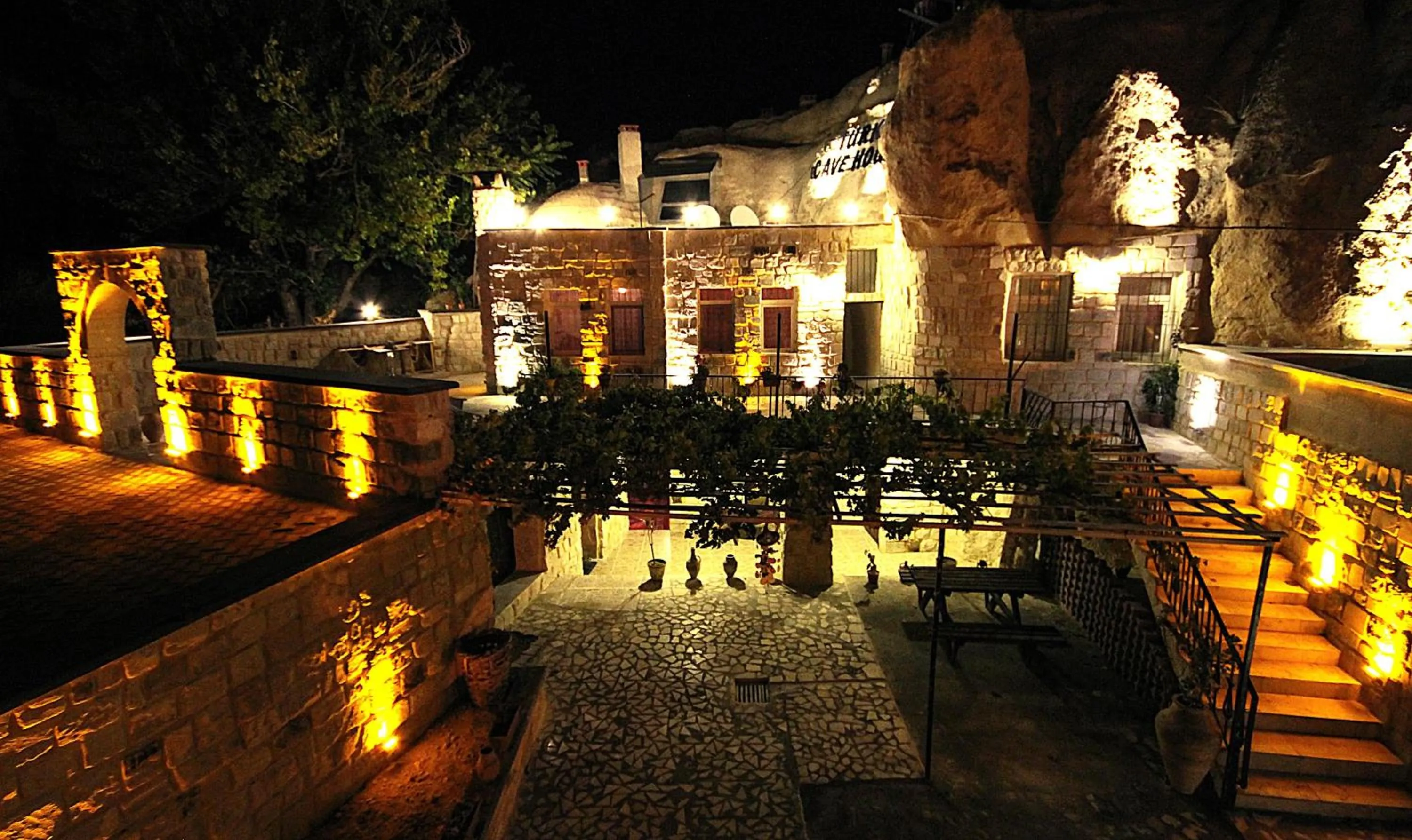 Property building in Turkish Cave House