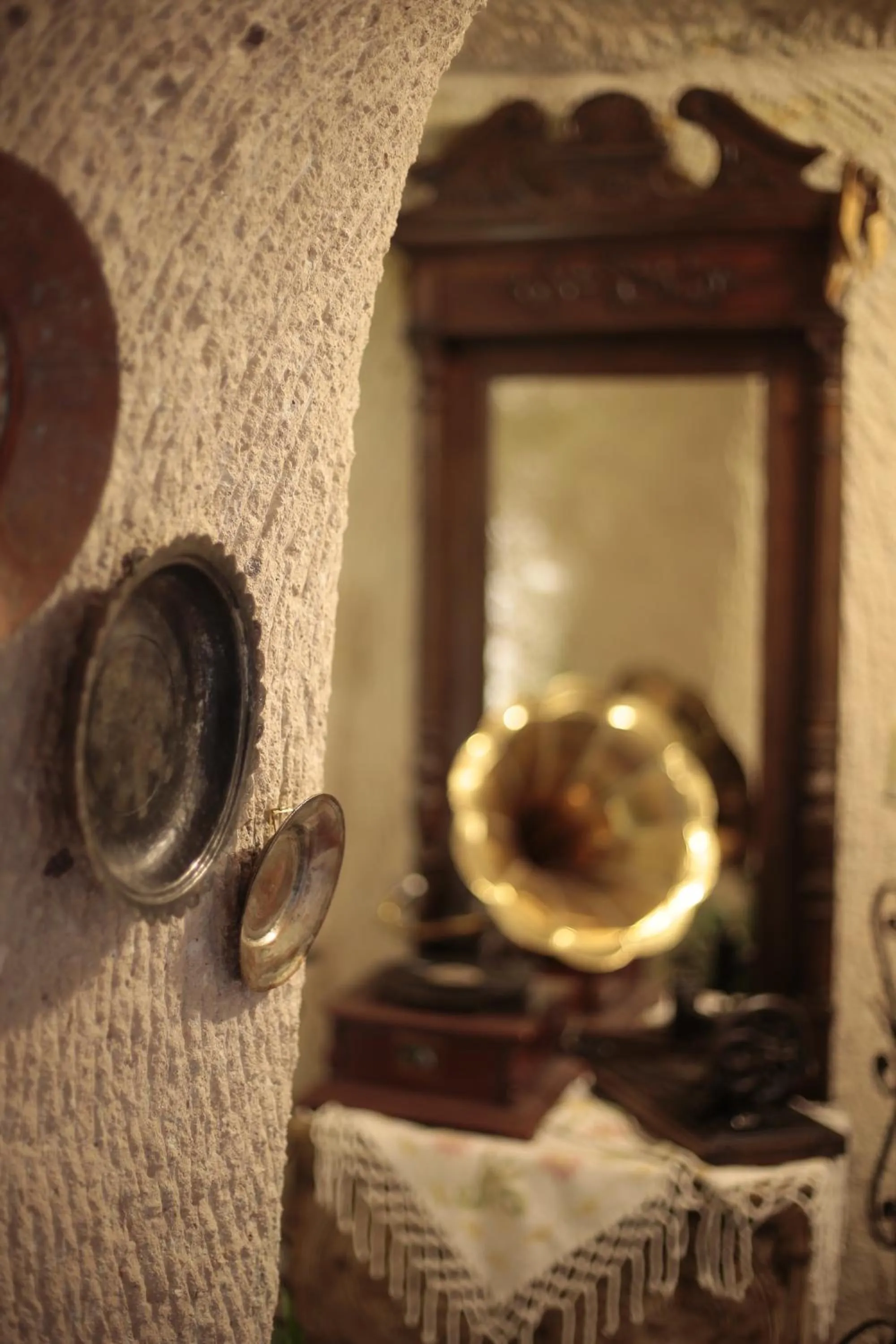 Decorative detail in Turkish Cave House