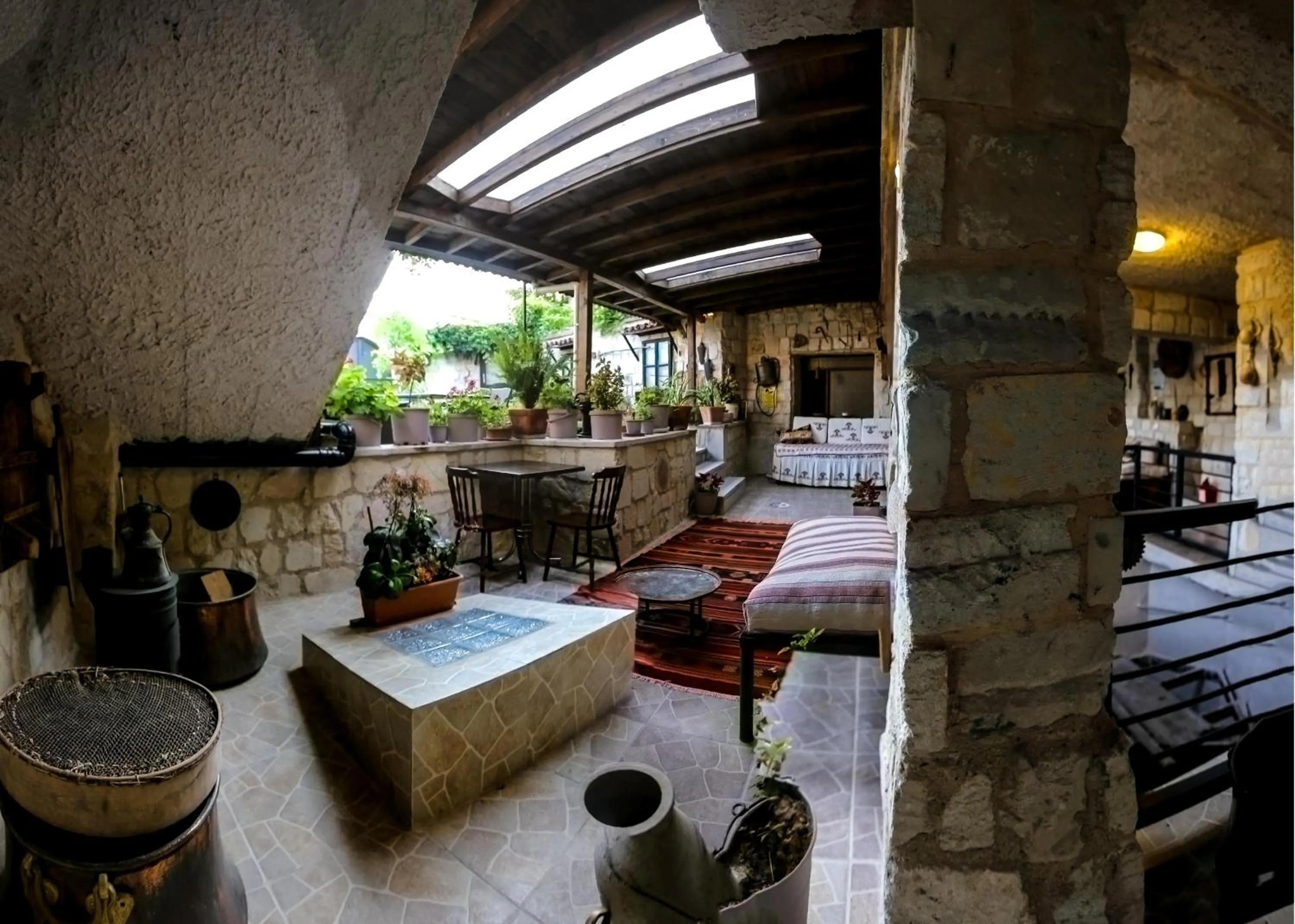 Decorative detail in Turkish Cave House