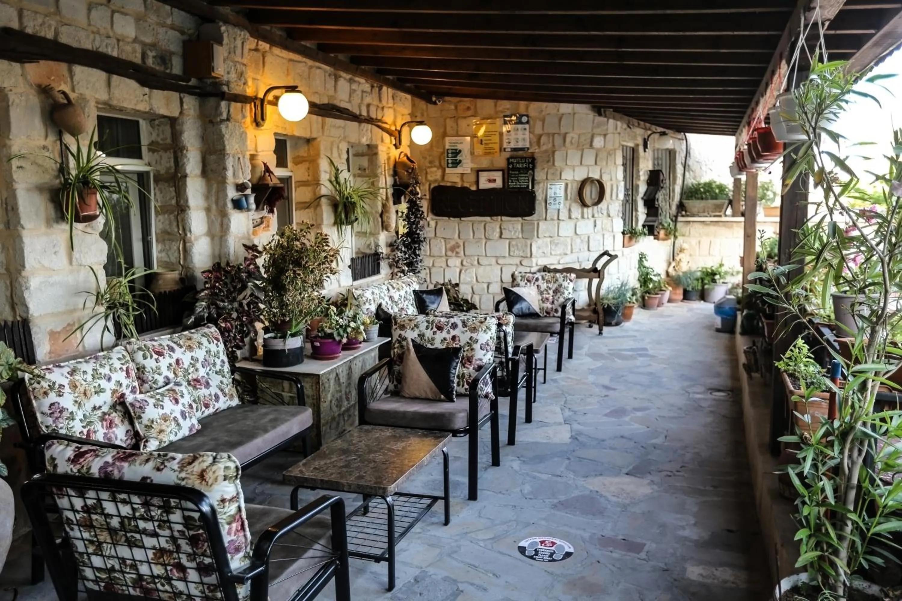 Patio in Turkish Cave House