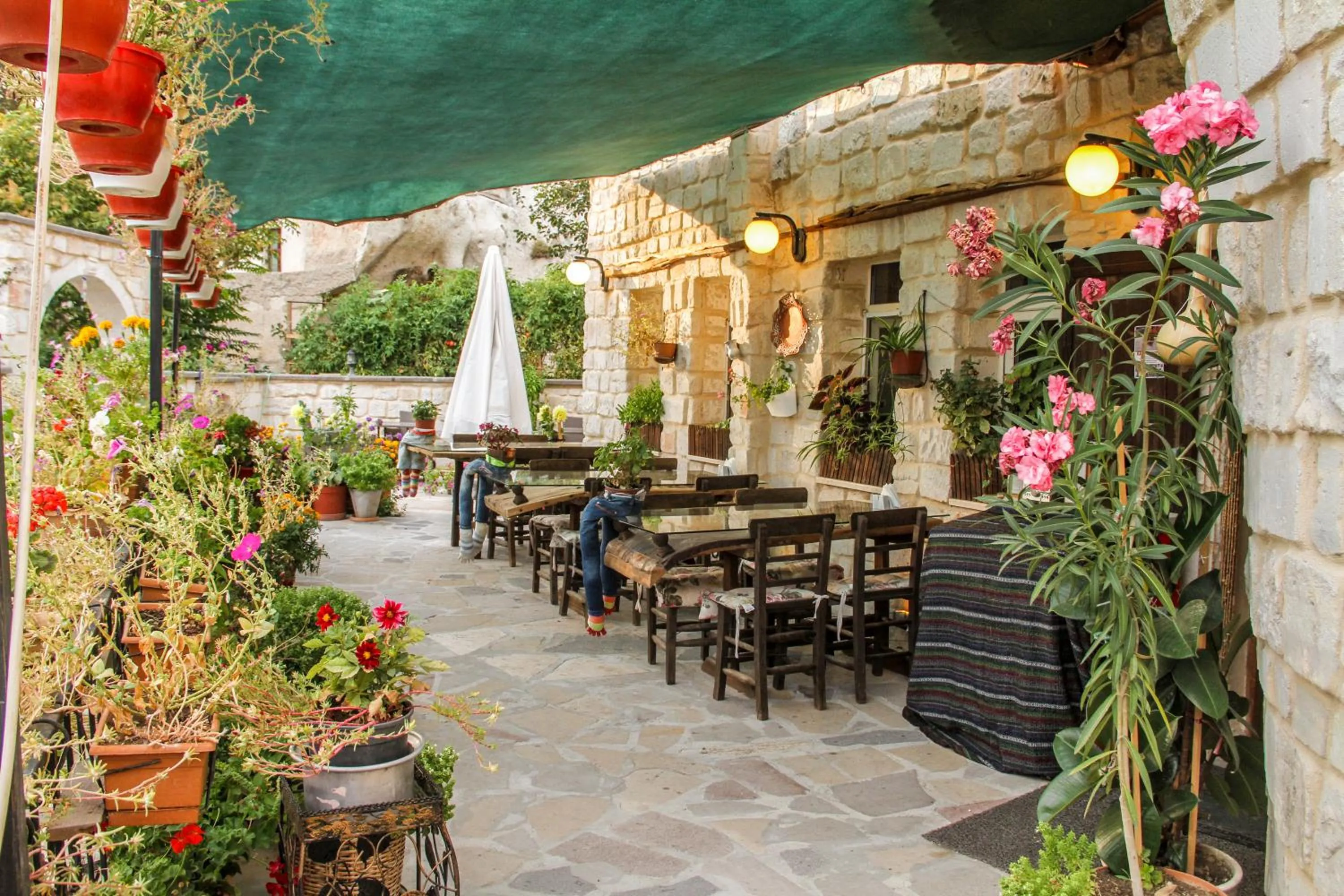 City view in Turkish Cave House
