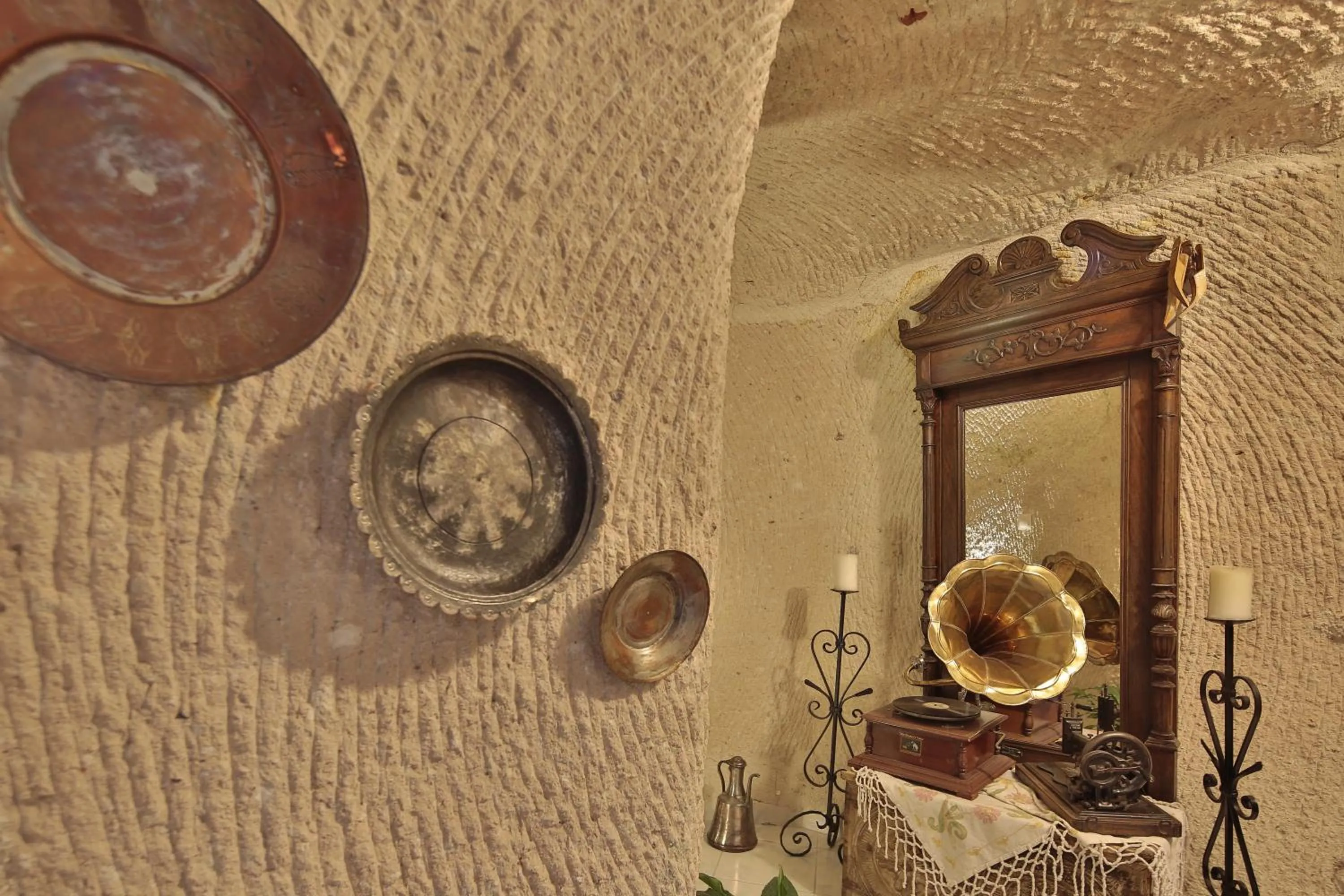 Property building in Turkish Cave House