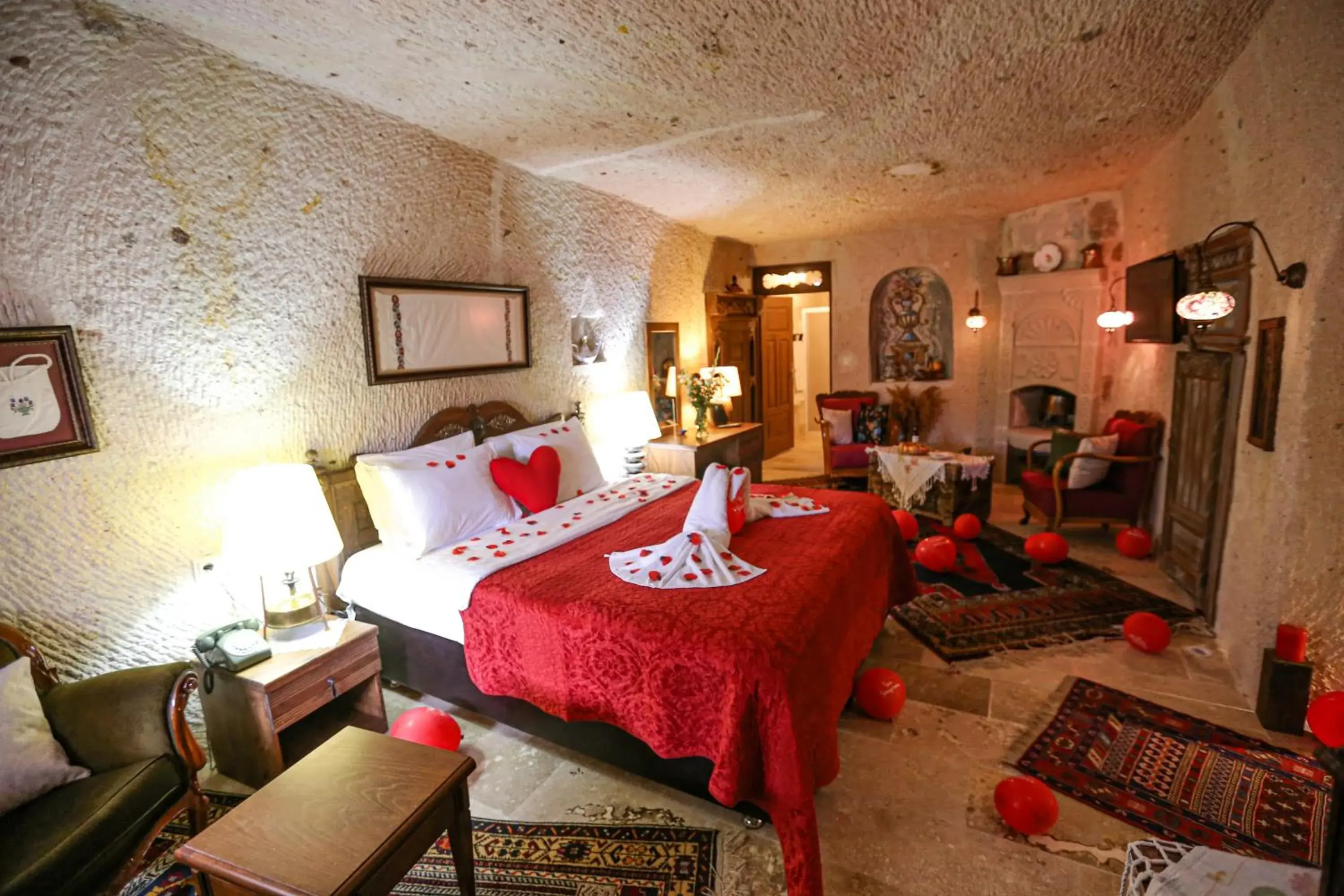 Photo of the whole room, Bed in Turkish Cave House Photo of the whole room, Bed in Turkish Cave House