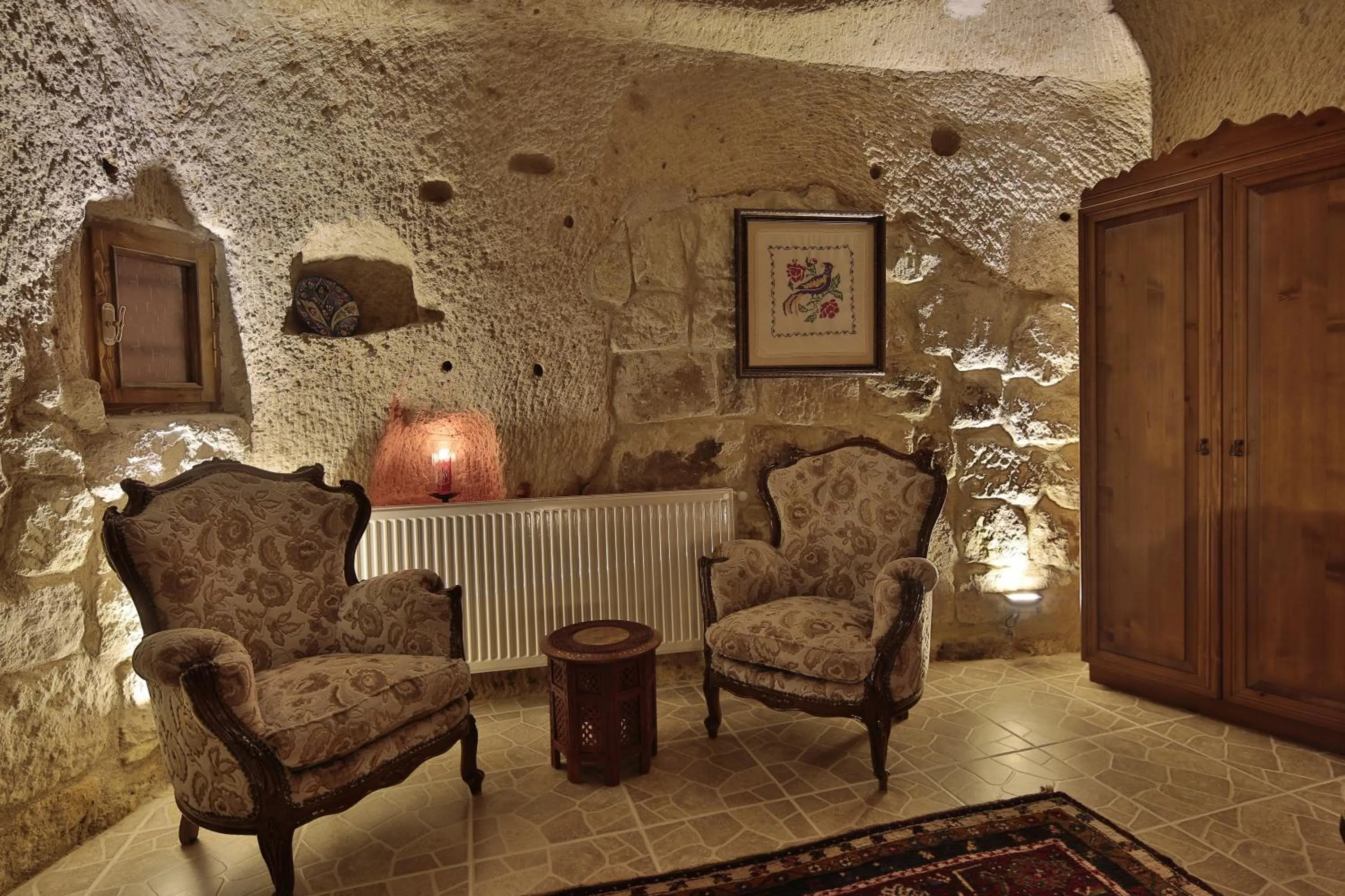 Decorative detail in Turkish Cave House