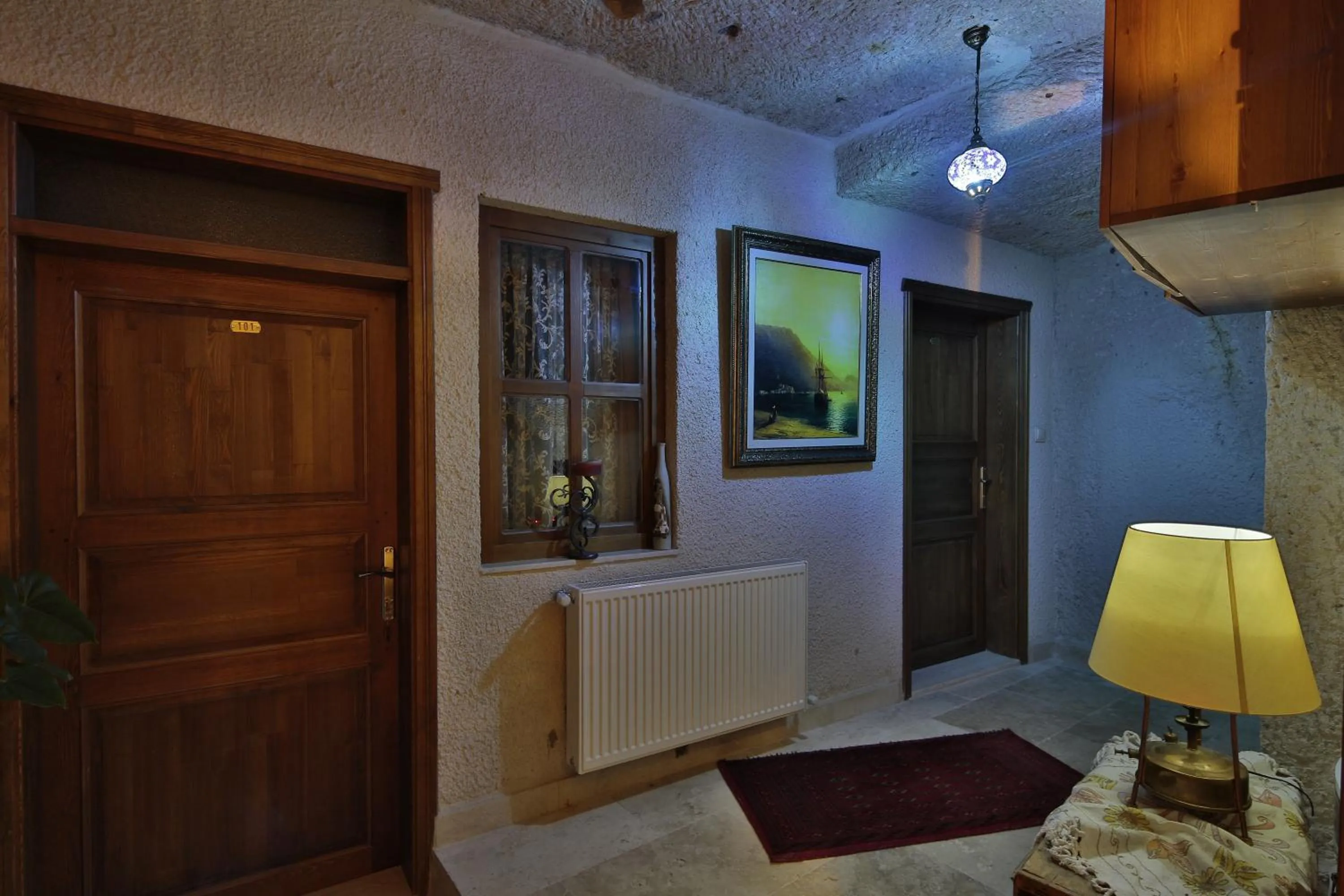 Decorative detail in Turkish Cave House