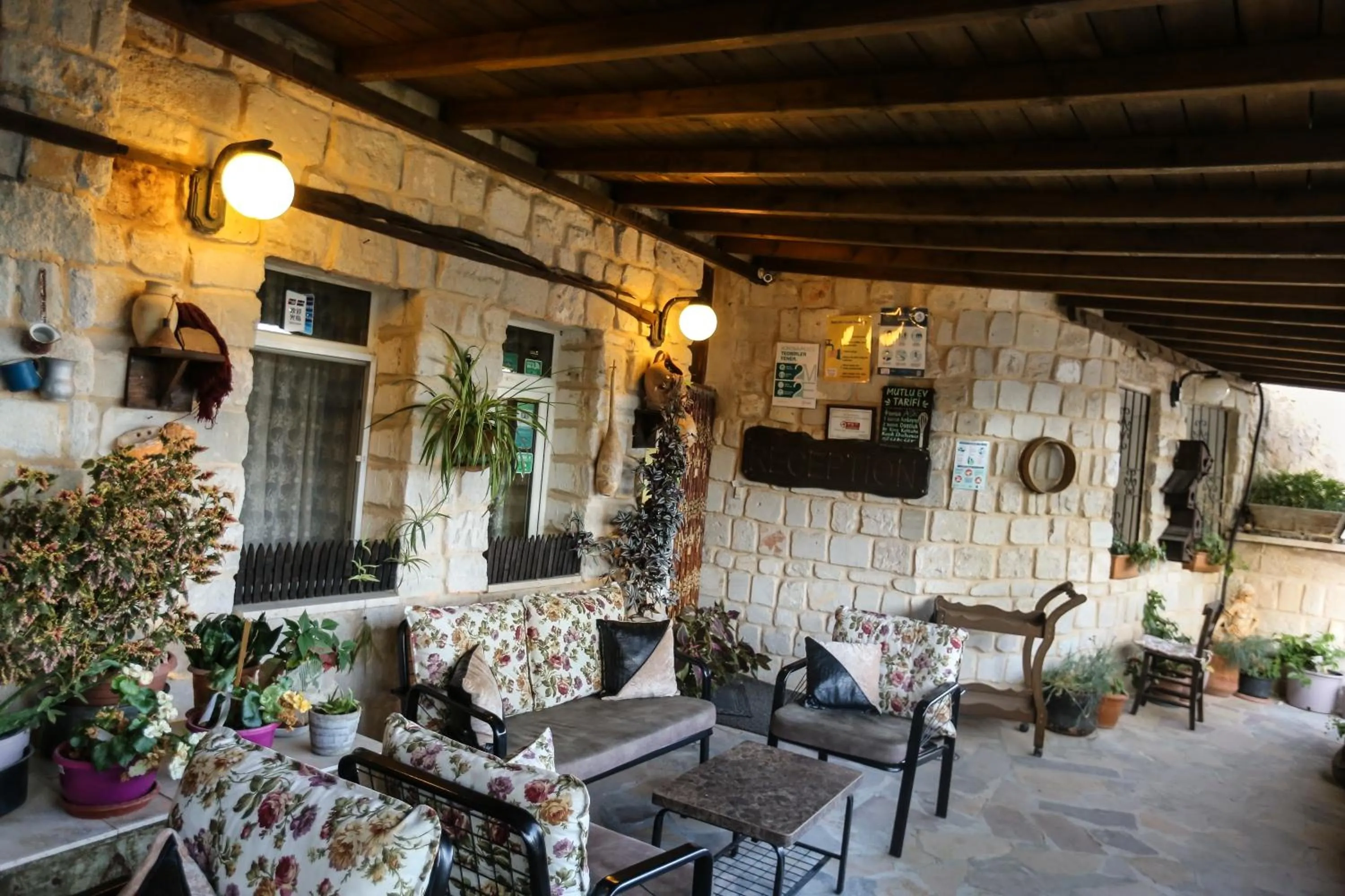 Patio in Turkish Cave House