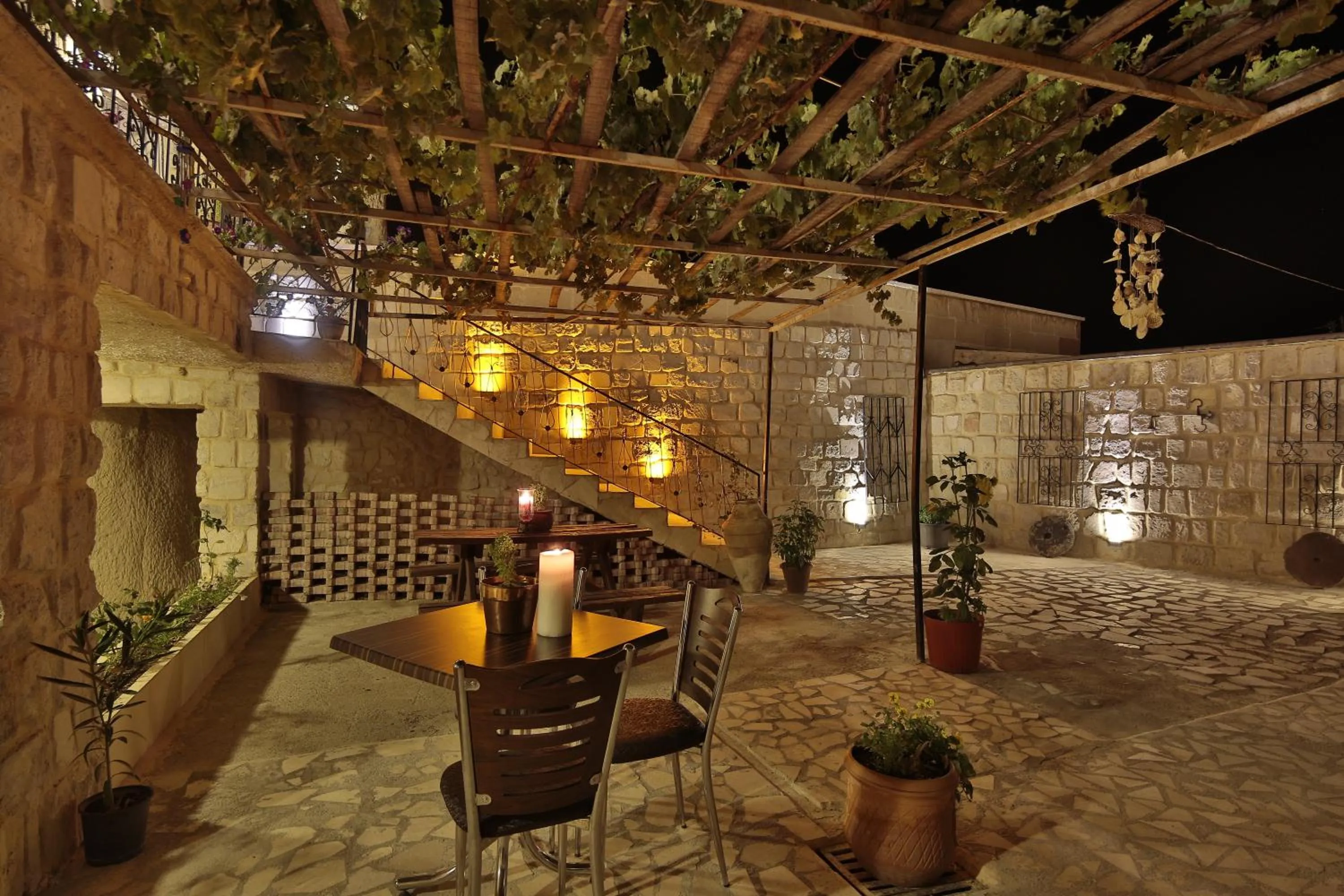 Garden in Turkish Cave House