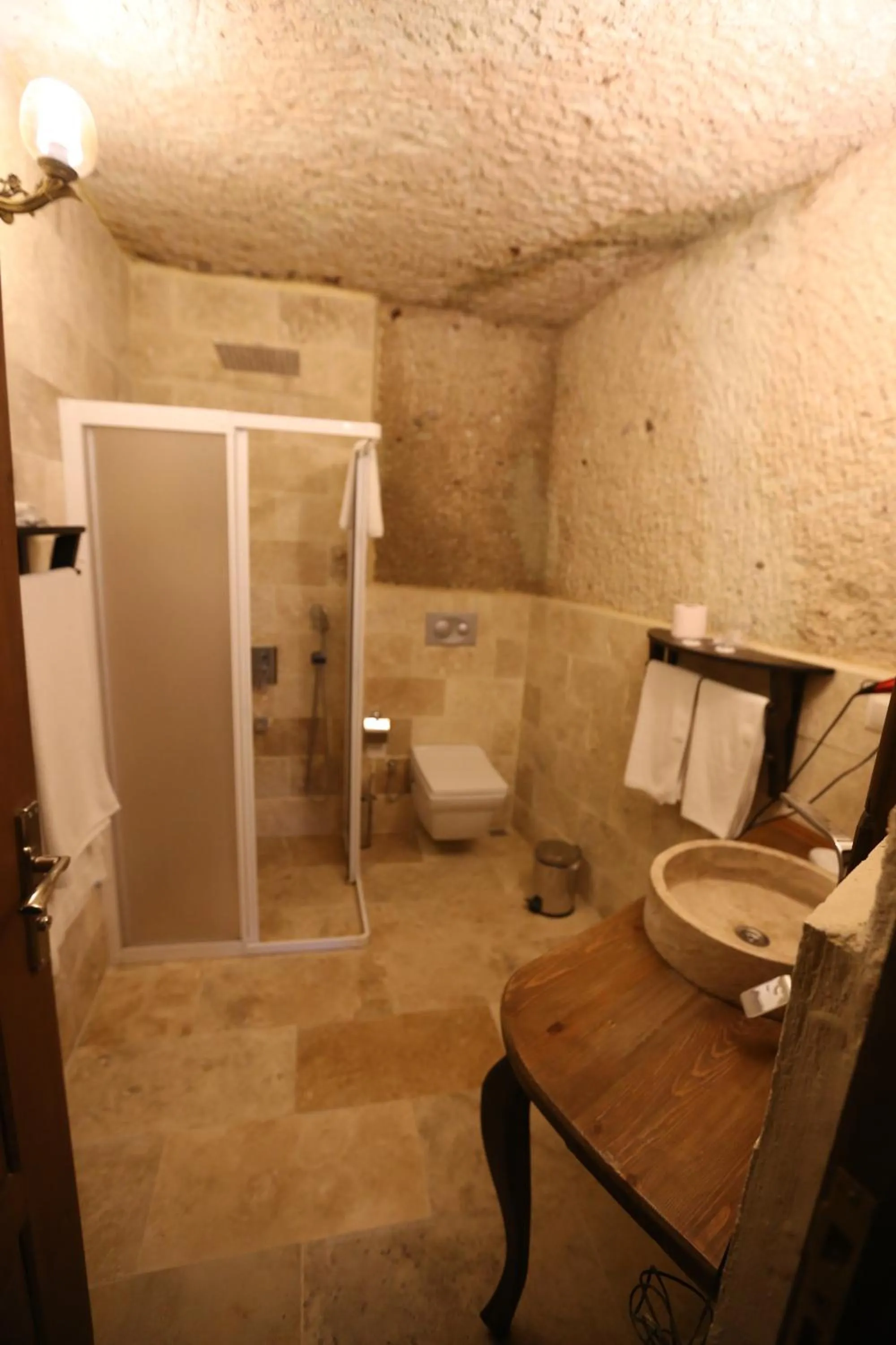 Bathroom in Turkish Cave House