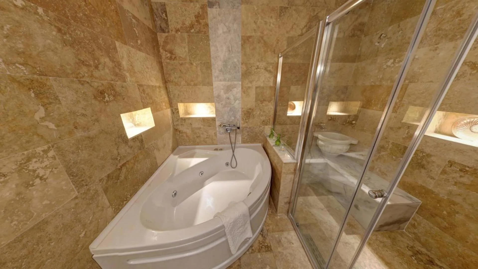 Bathroom in Turkish Cave House