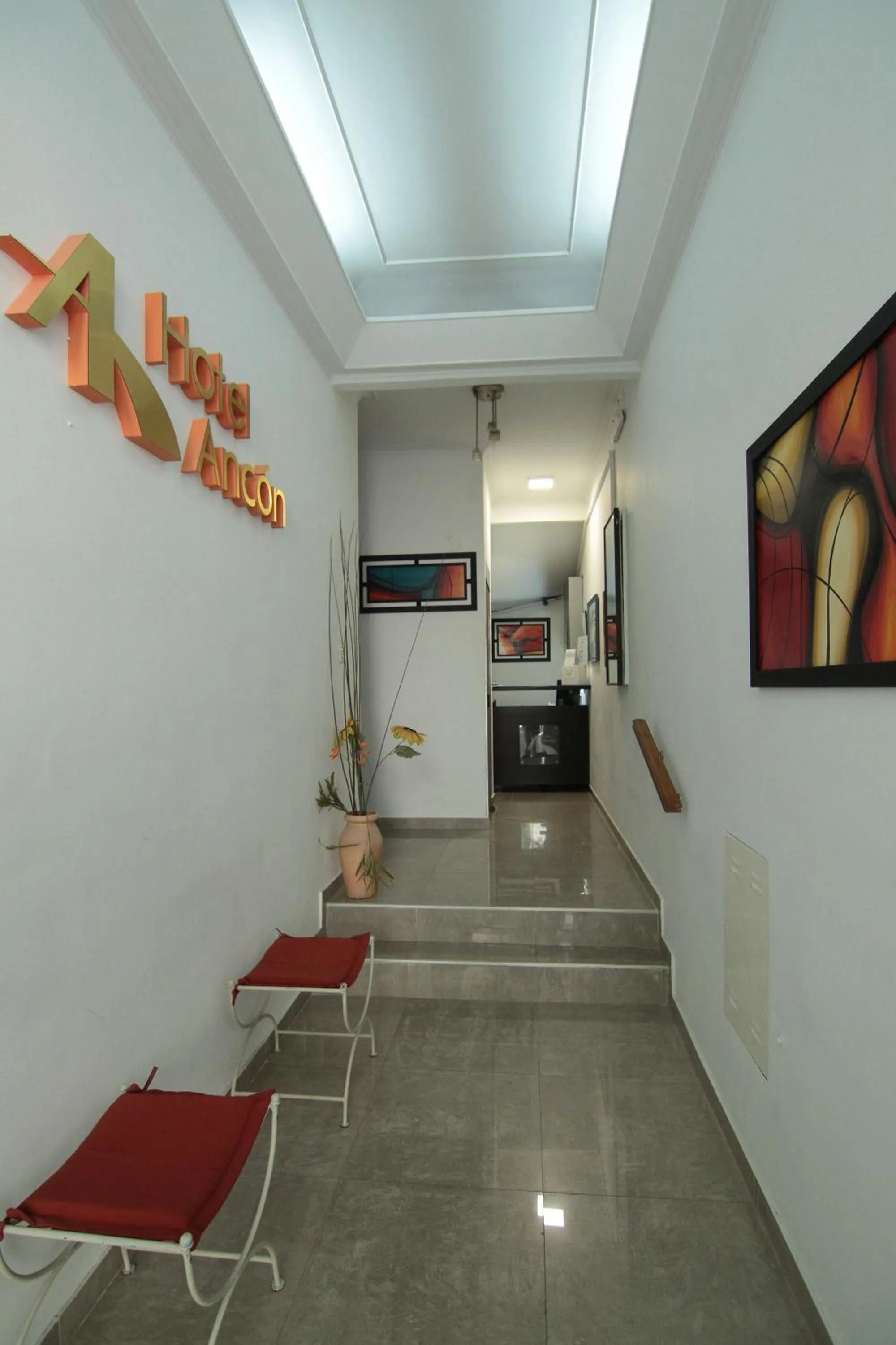 Lobby or reception in Hotel Ancon