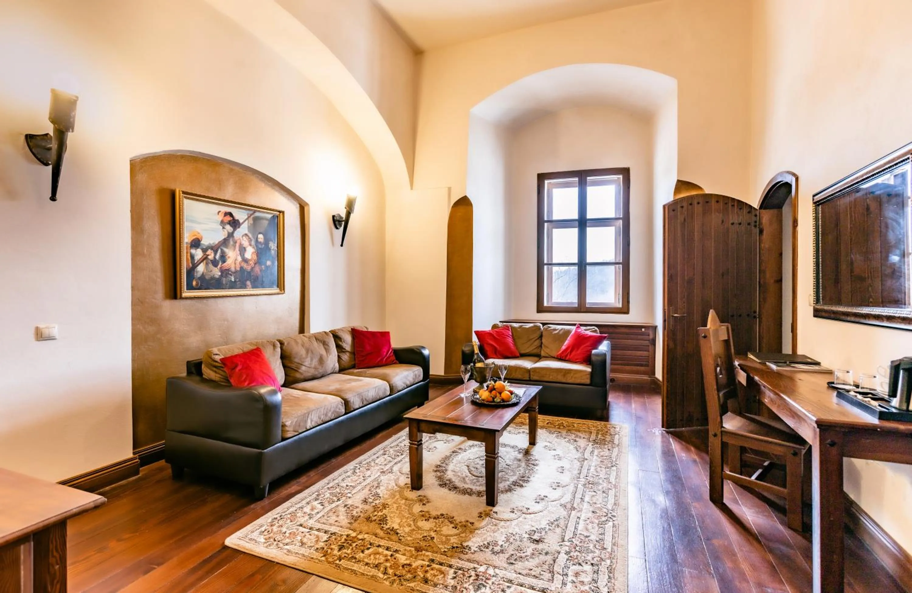 Living room in Hotel Grand Vígľaš